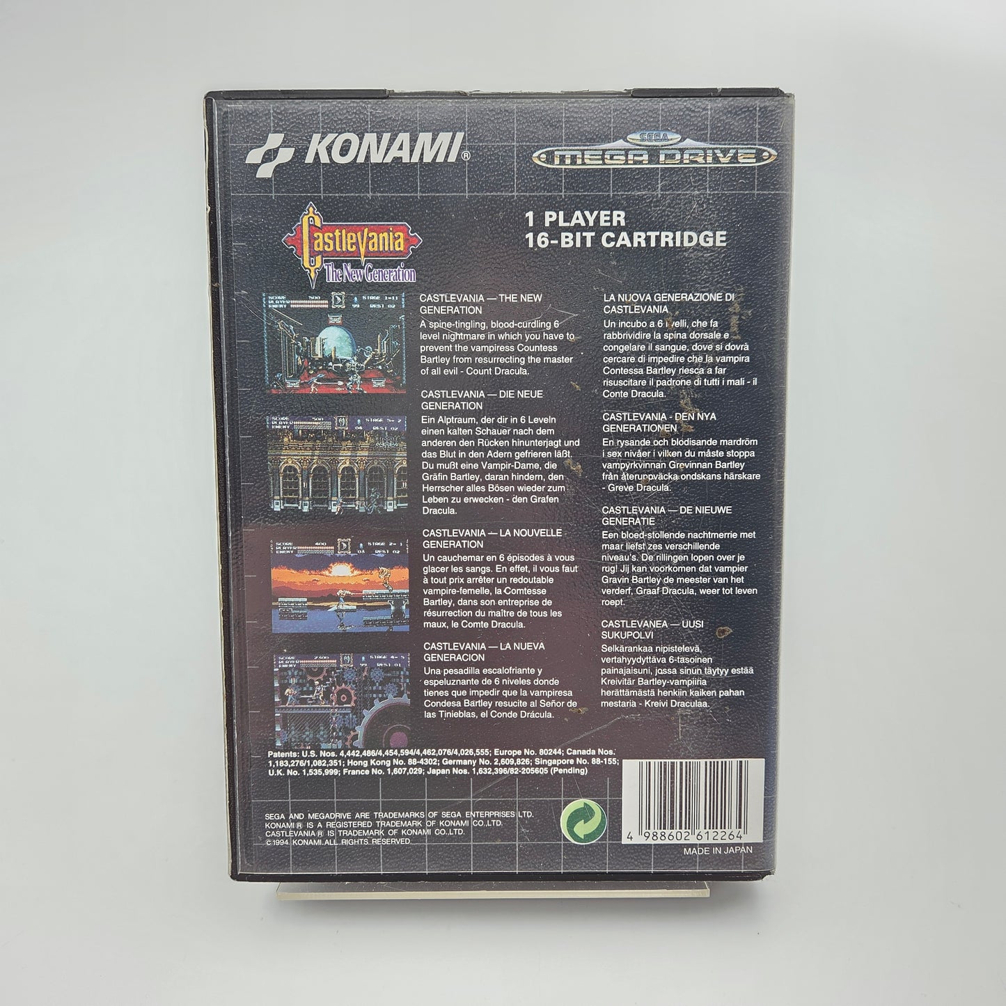 Castlevania The New Generation - Mega Drive