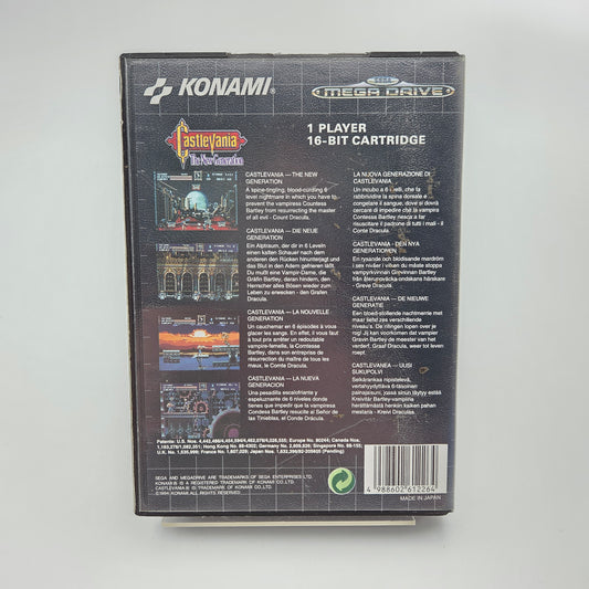 Castlevania The New Generation - Mega Drive