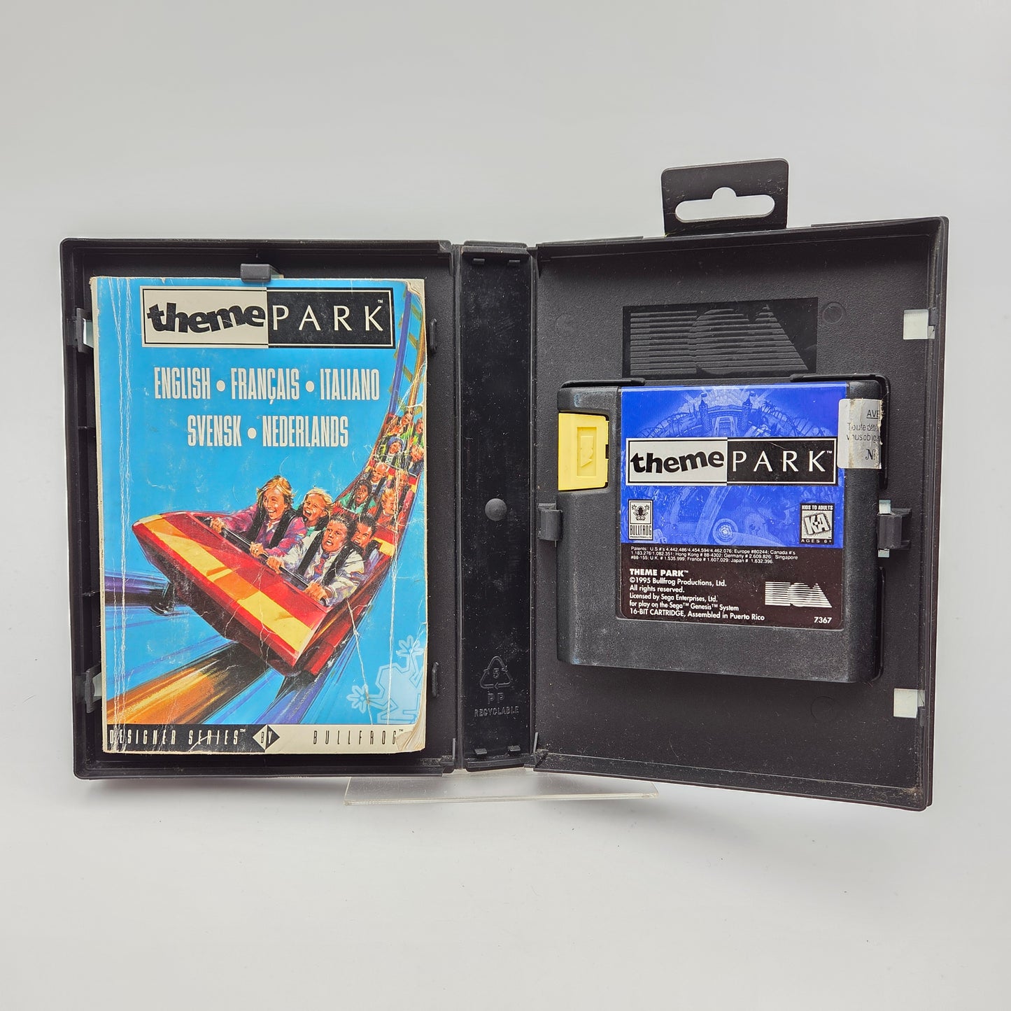 Theme Park - Mega Drive