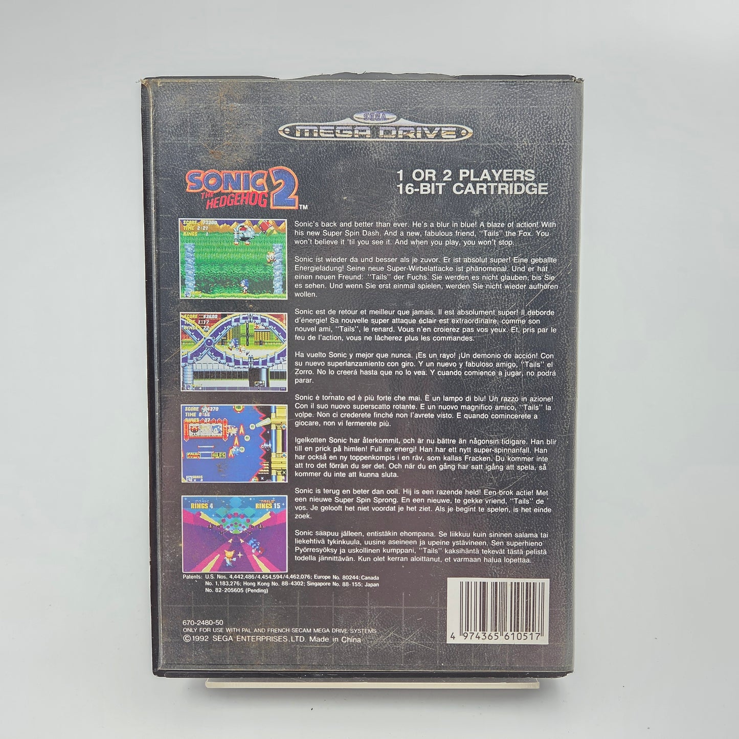 Sonic The Hedgehog 2 - Mega Drive