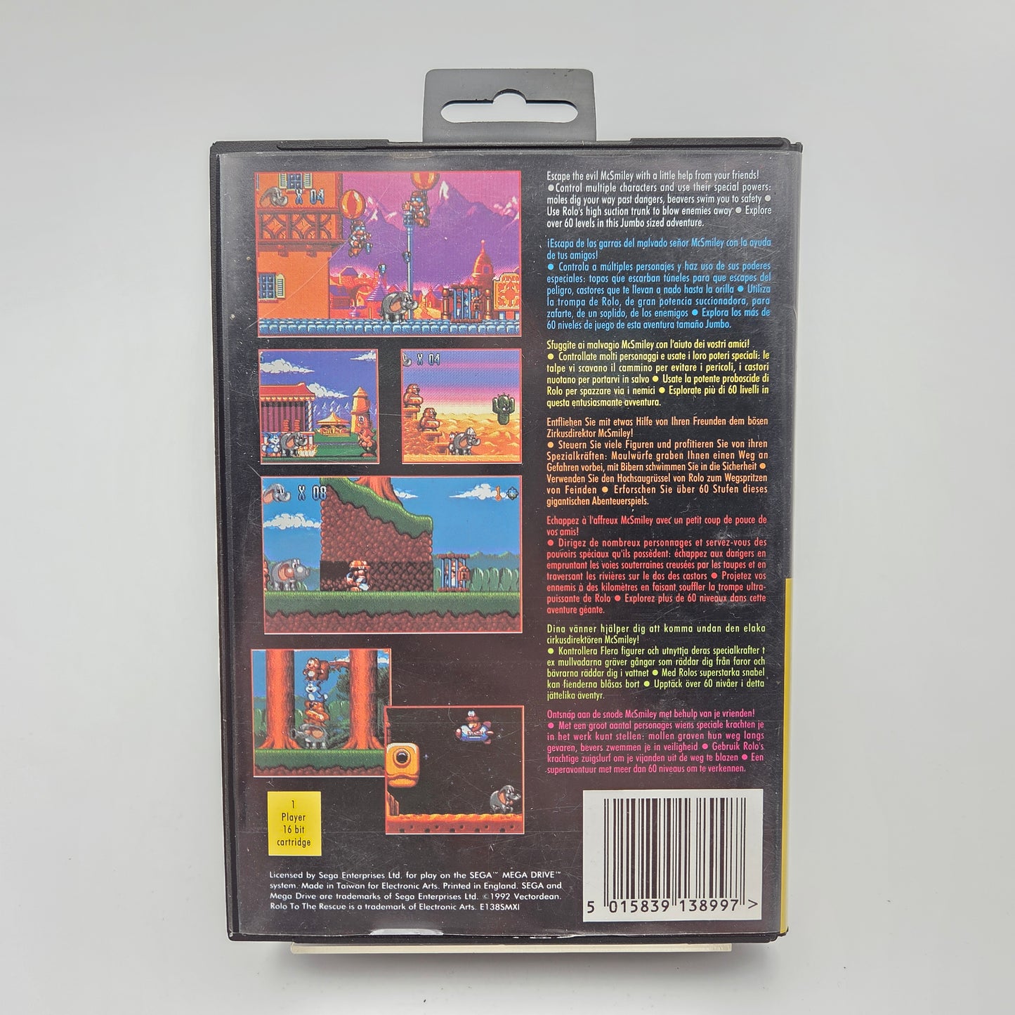 Rolo to the Rescue - Mega Drive