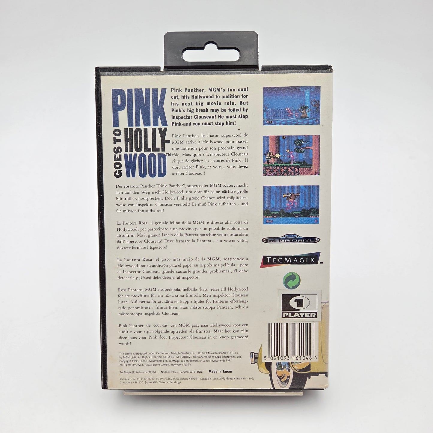 Pink Goes To Hollywood - Mega Drive