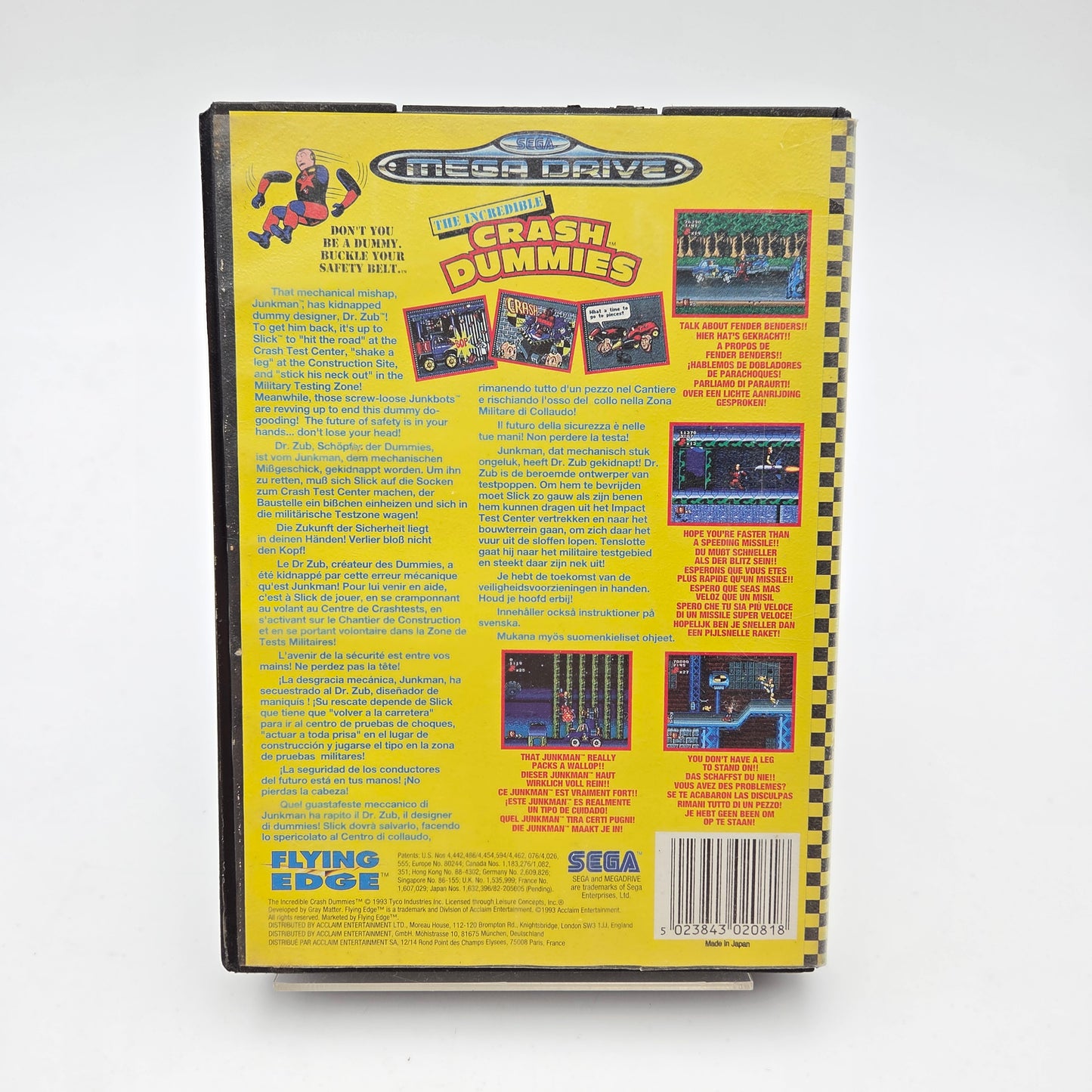 The Incredible Crash Dummies - Mega Drive