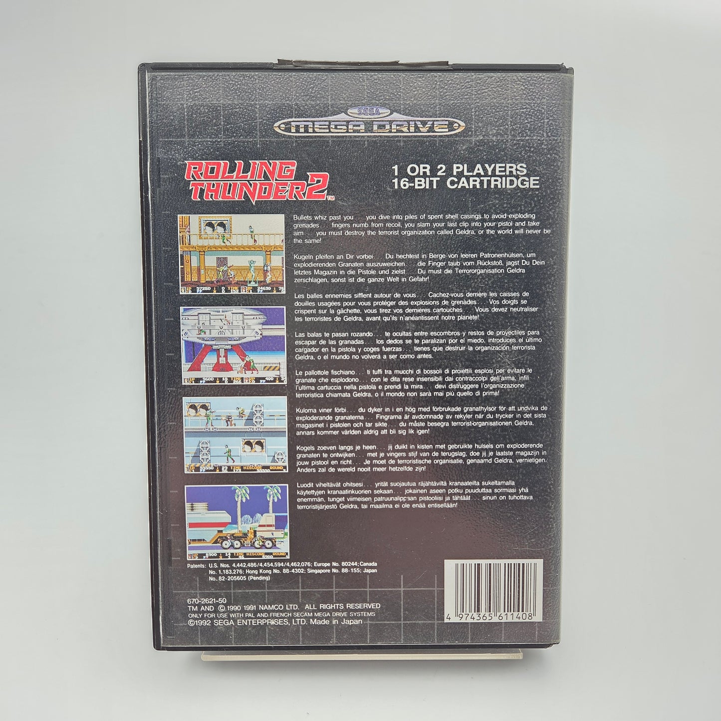 Rolling Thunder 2 - Mega Drive