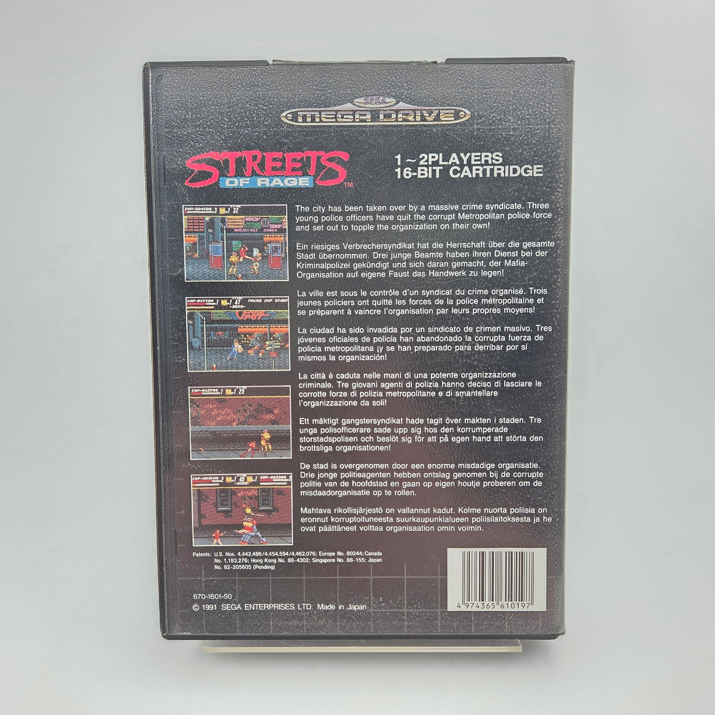 Streets of Rage - Mega Drive