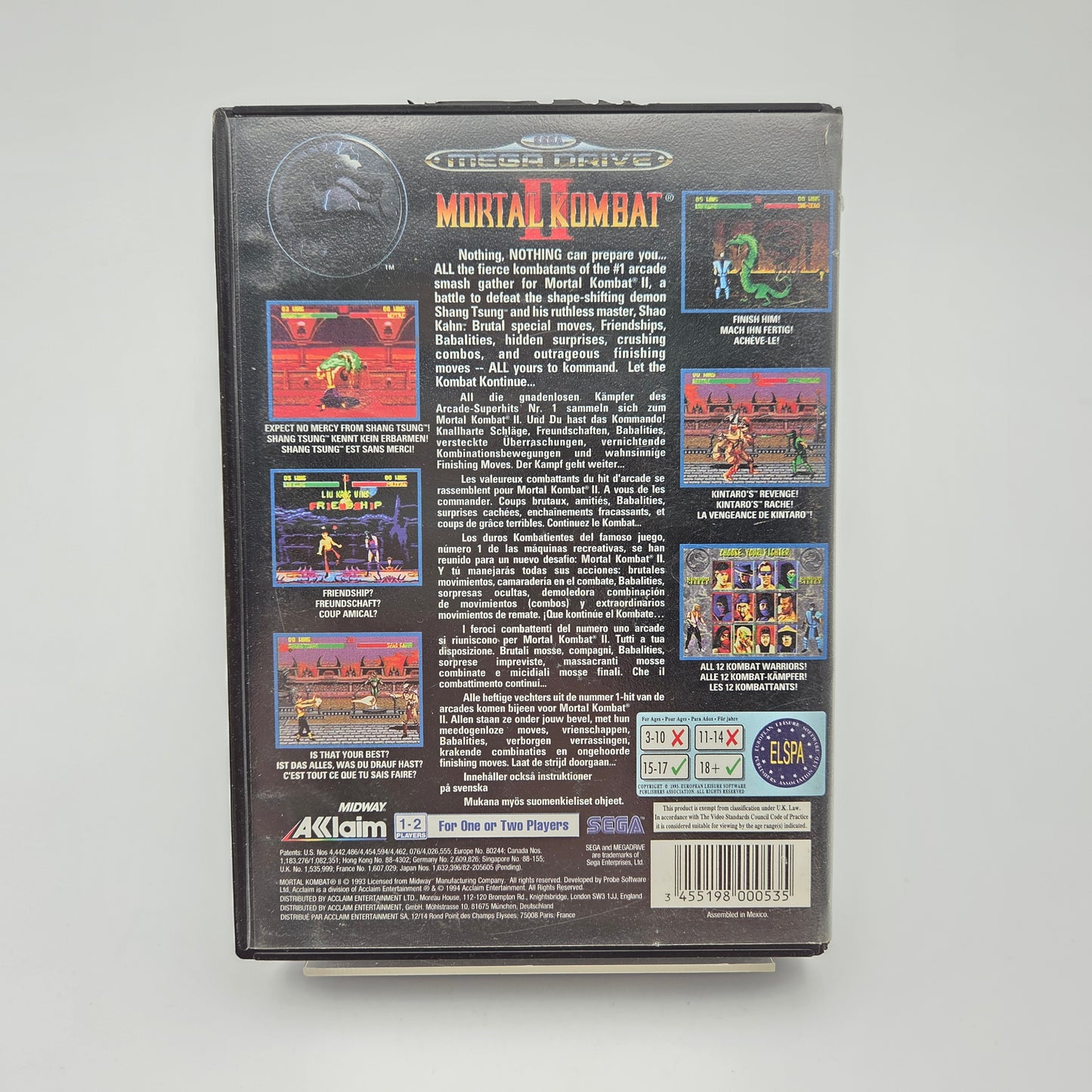 Mortal Kombat II - Mega Drive