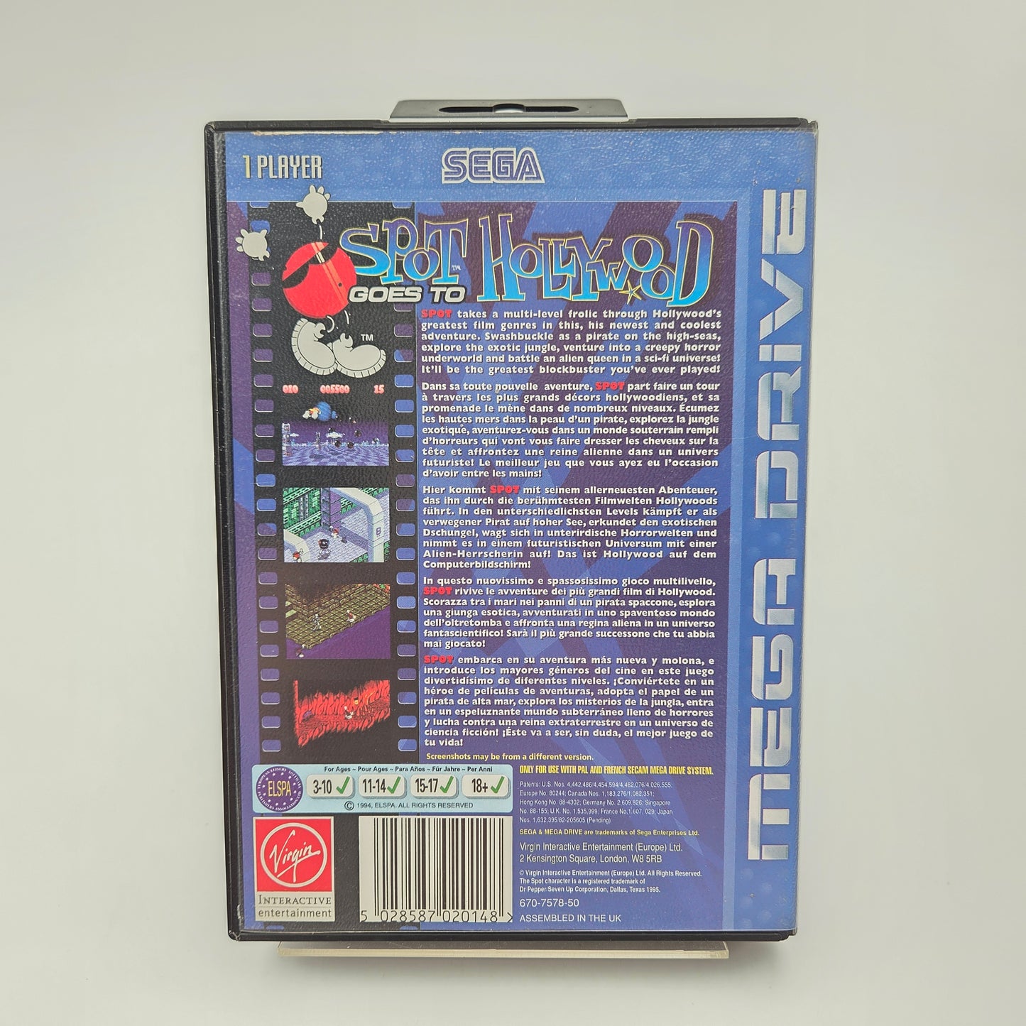 Spot Goes To Hollywood - Mega Drive