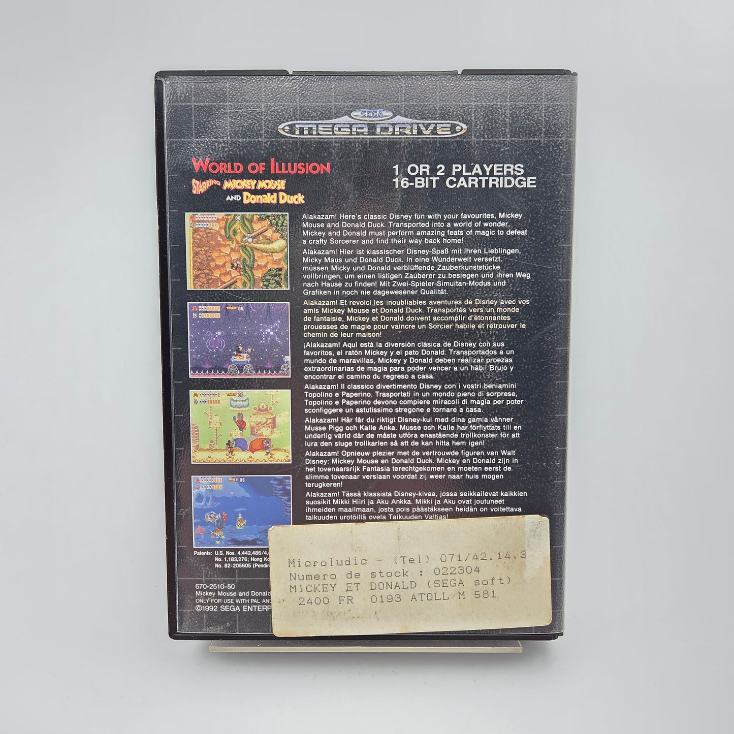 World of Illusion - Mega Drive