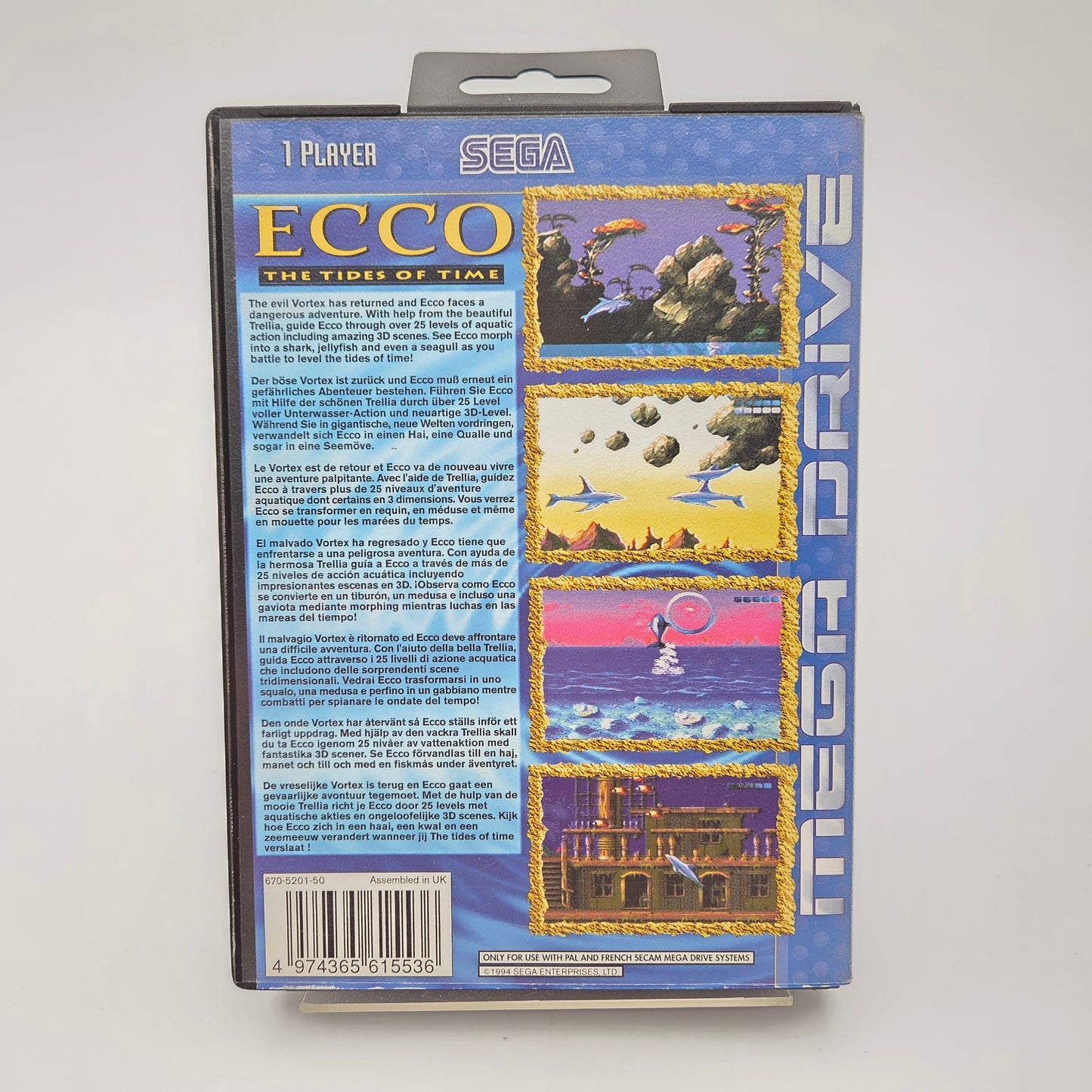 Ecco The Tides of Time - Mega Drive