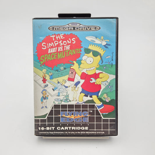 The Simpsons Bart vs The Space Mutants - Mega Drive