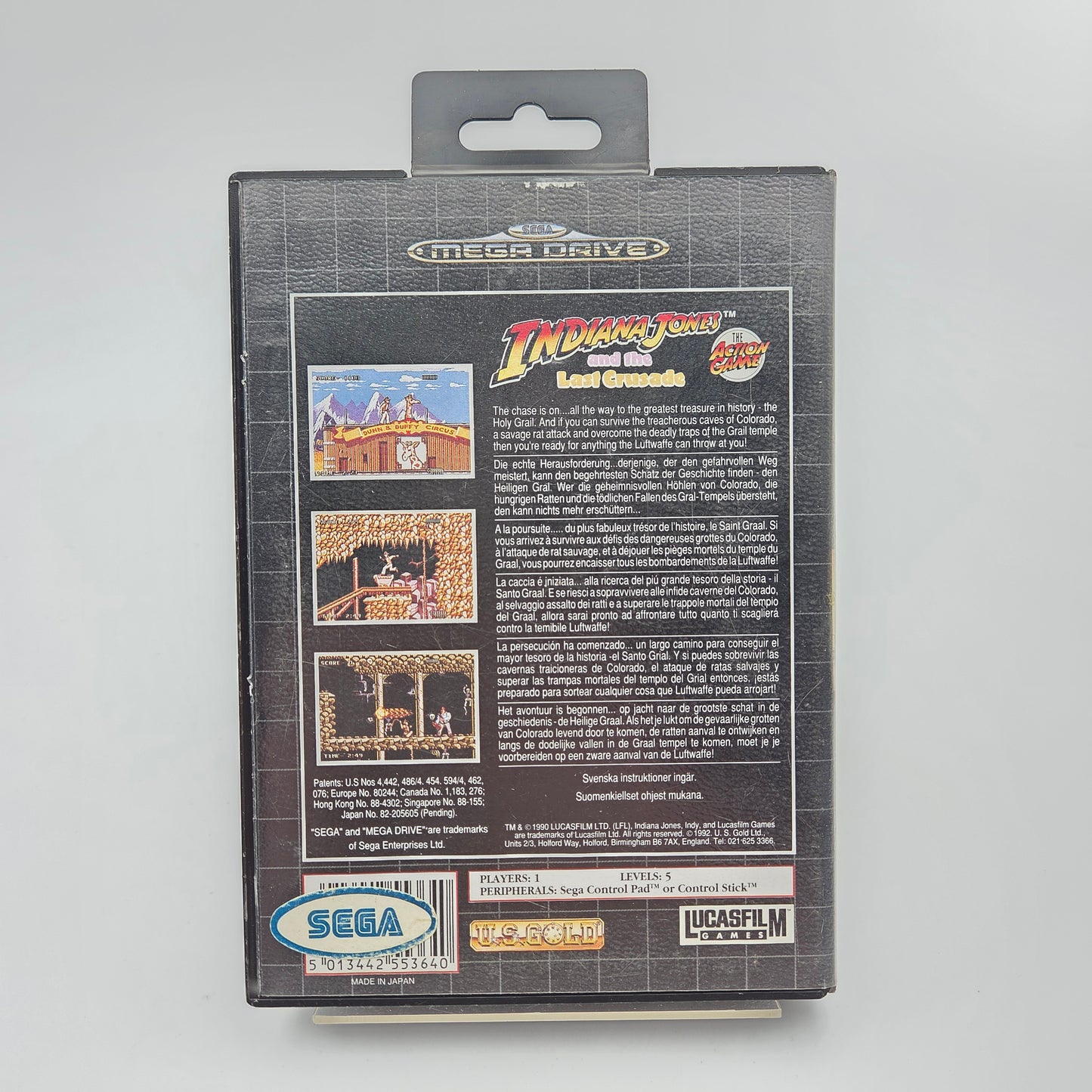 Indiana Jones and the Last Crusade - Mega Drive