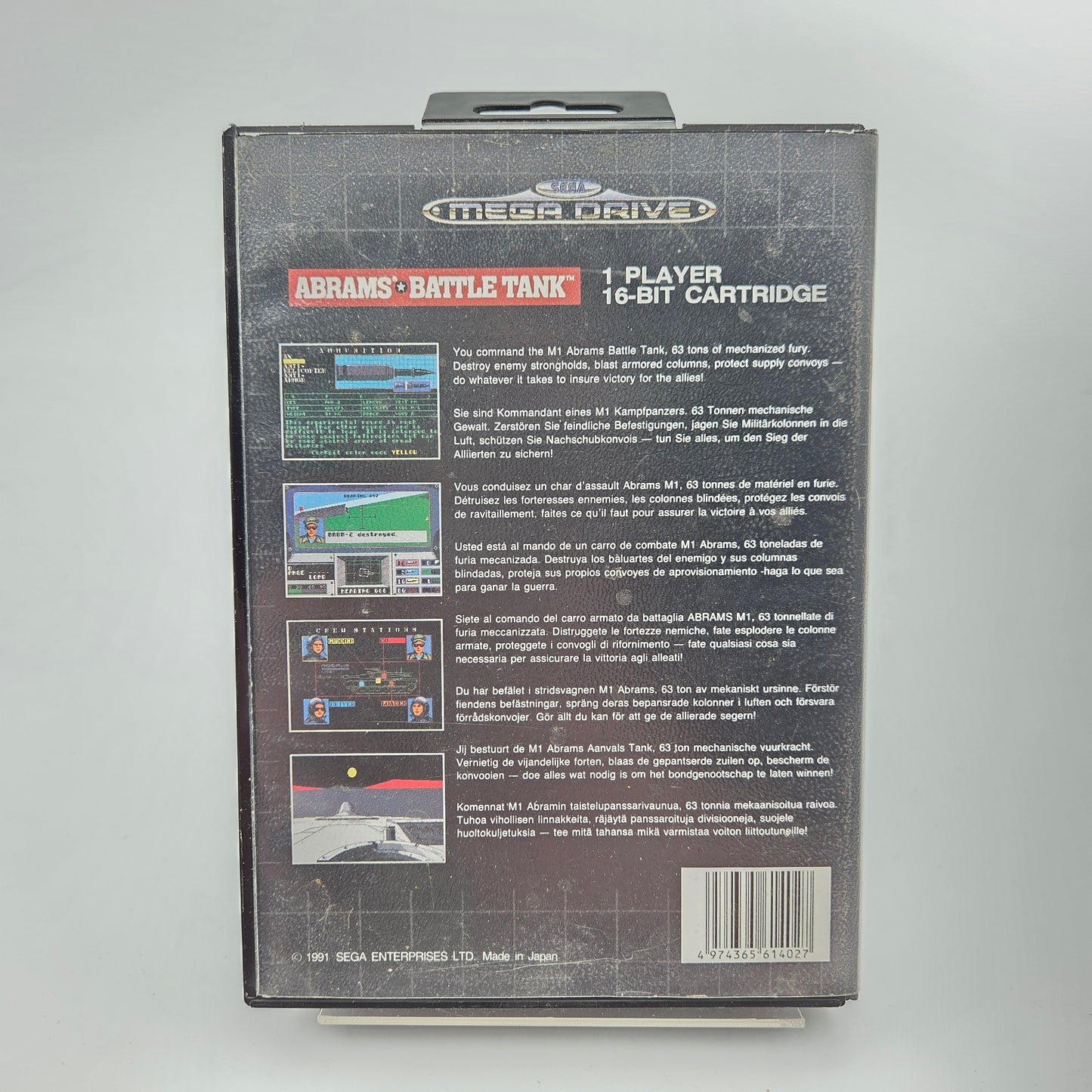 M-1 Abrams Battle Tank - Mega Drive