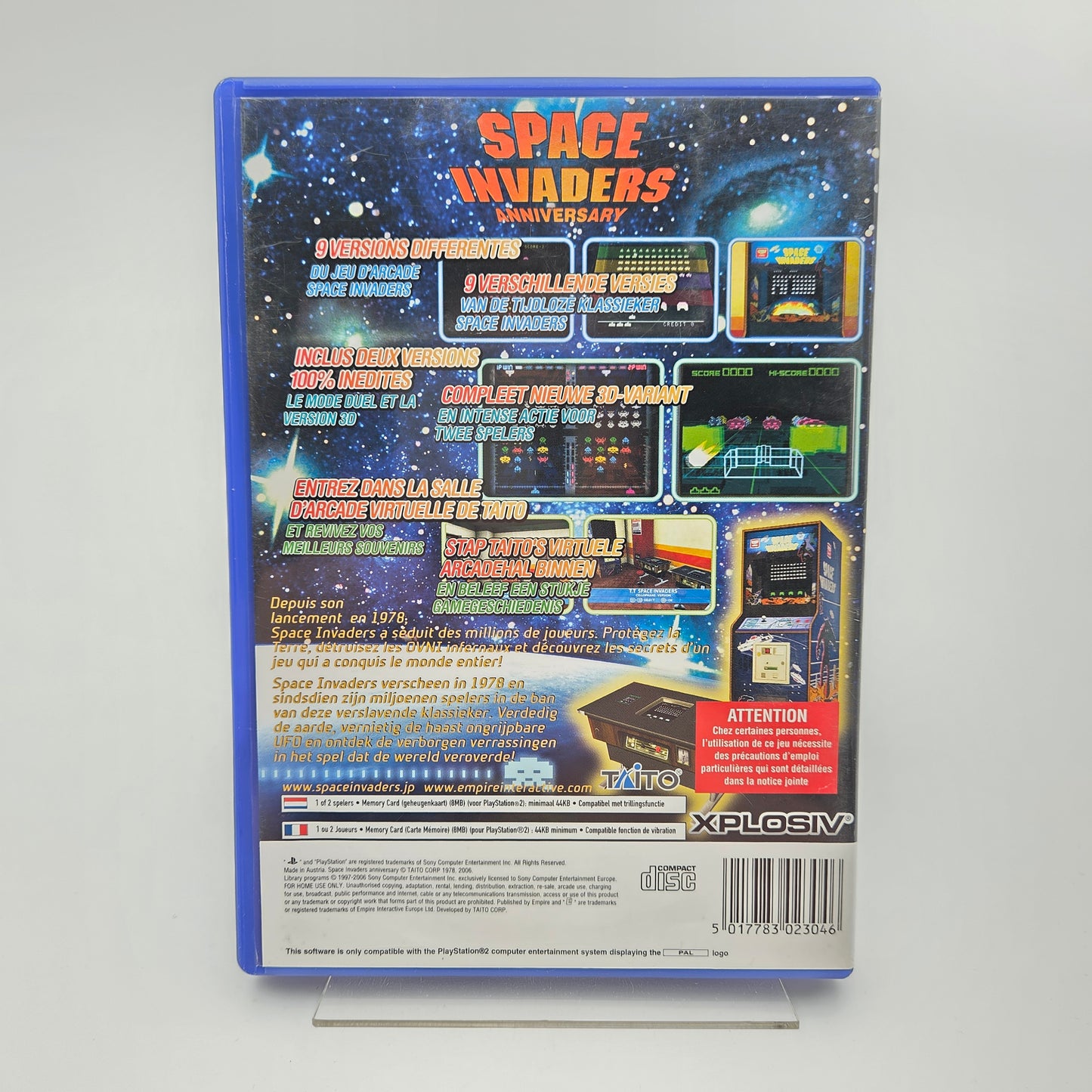 Space Invaders Anniversary - Playstation 2