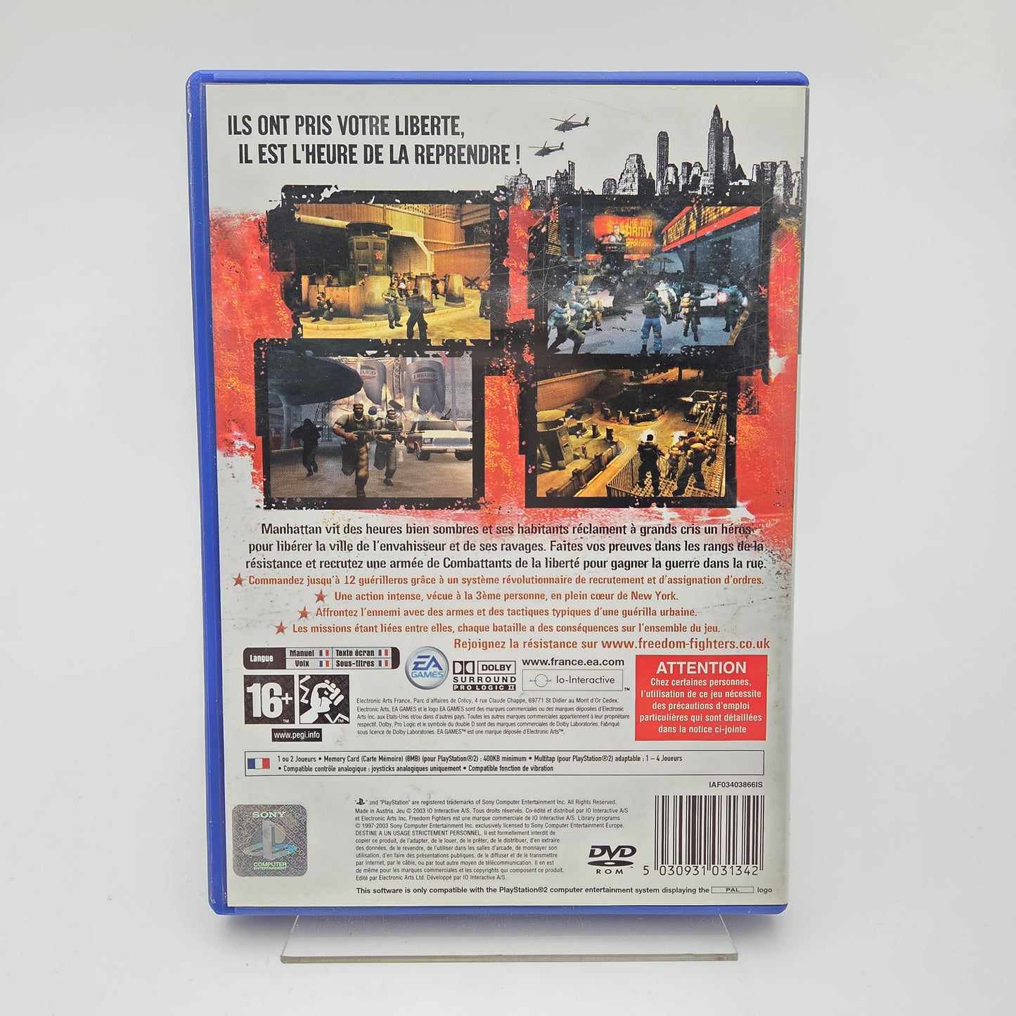 Freedom Fighters - Playstation 2