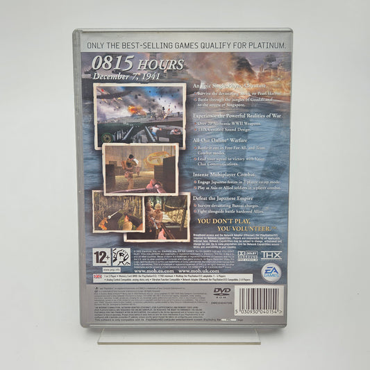 Medal of Honor Rising Sun - Playstation 2