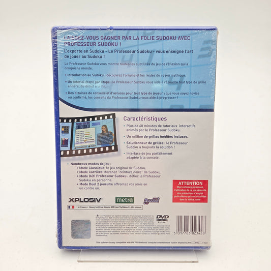 Professeur Sudoku - Playstation 2 [NEUF]