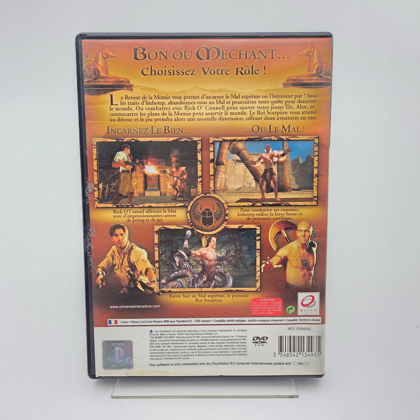 Le Retour de la Momie - Playstation 2