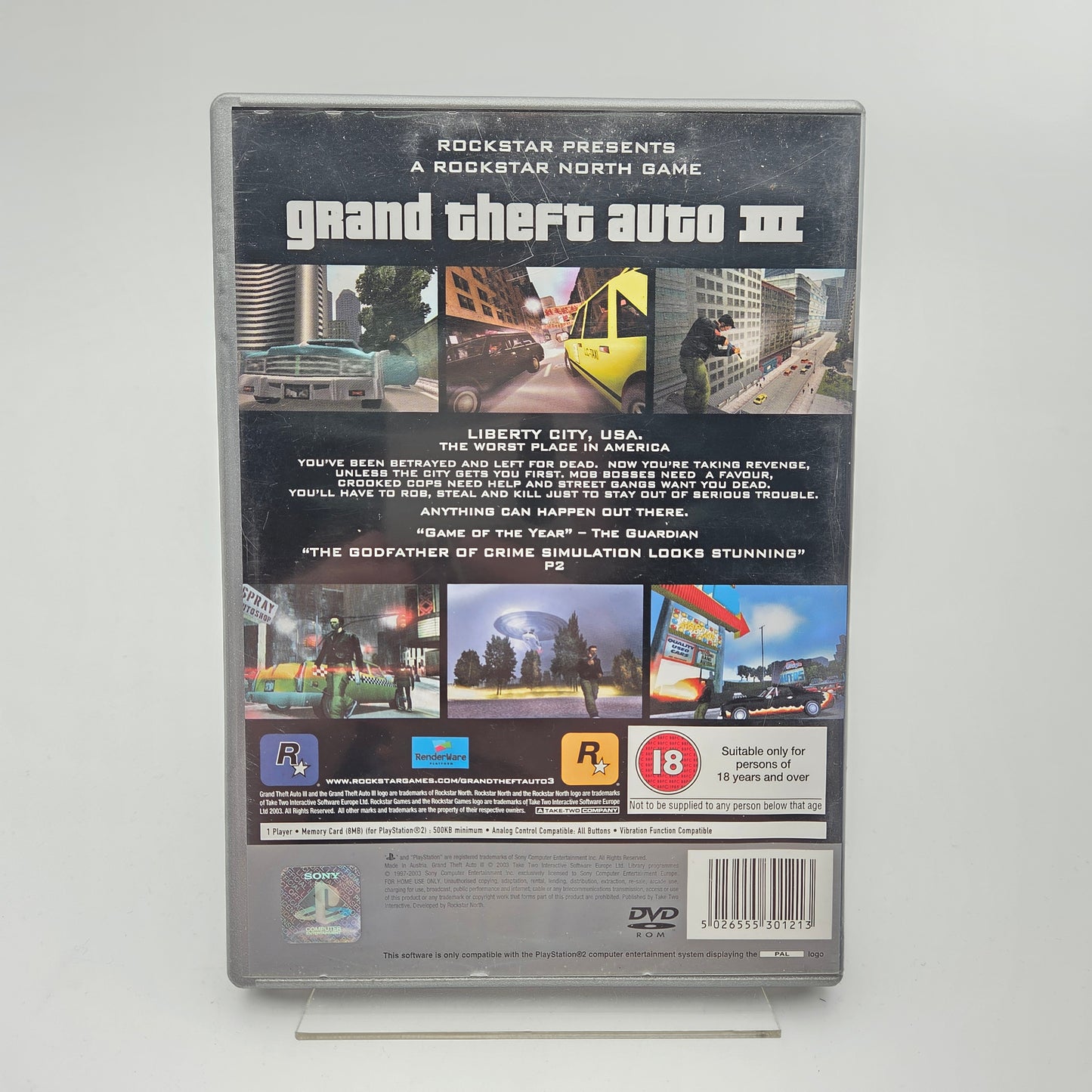 Grand Theft Auto III - Playstation 2