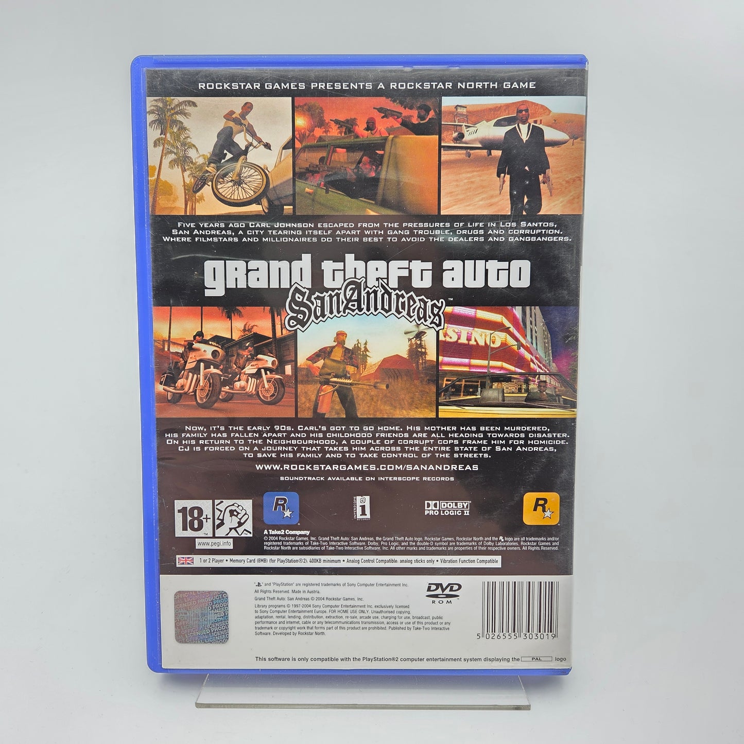 Grand Theft Auto San Andreas - Playstation 2