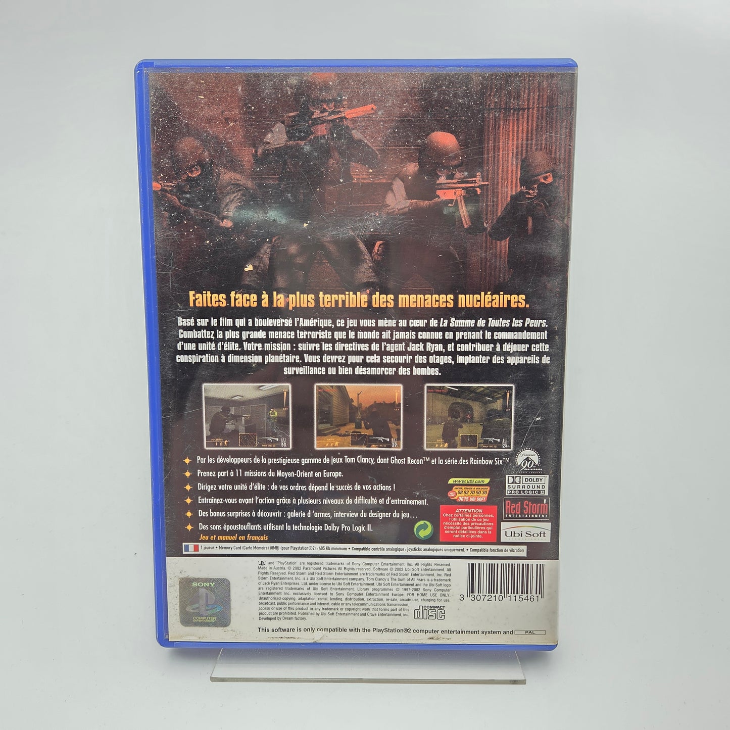 La Somme de Toutes les Peurs - Playstation 2