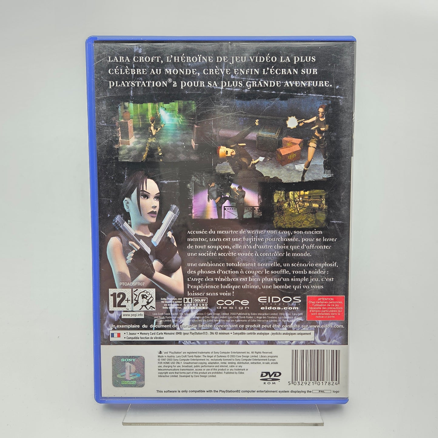 Tomb Raider L'ange des Ténèbres - Playstation 2