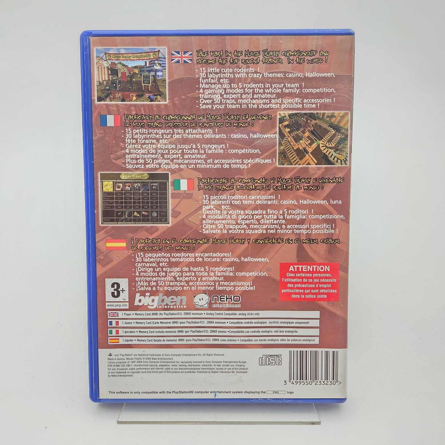 Mouse Trophy - Playstation 2