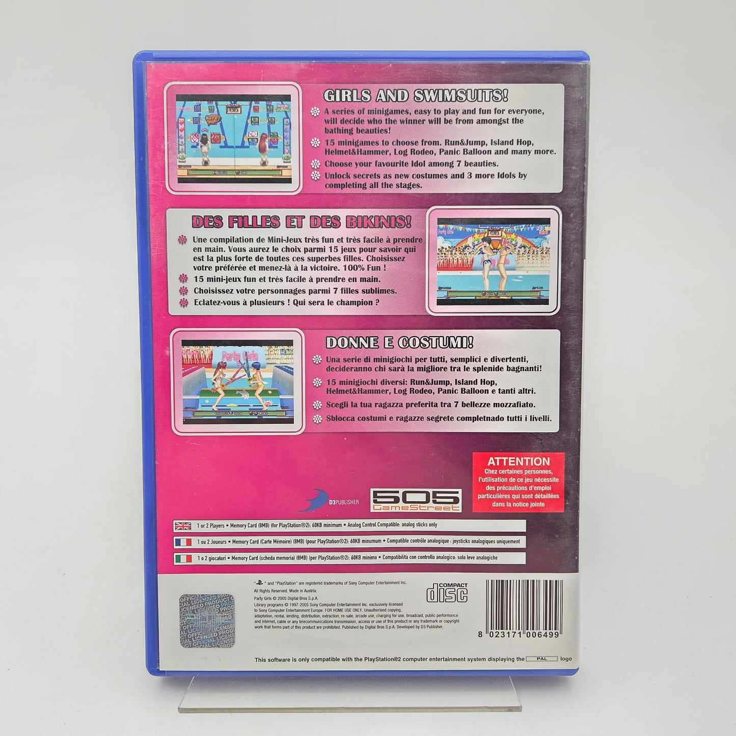 Party Girls - Playstation 2