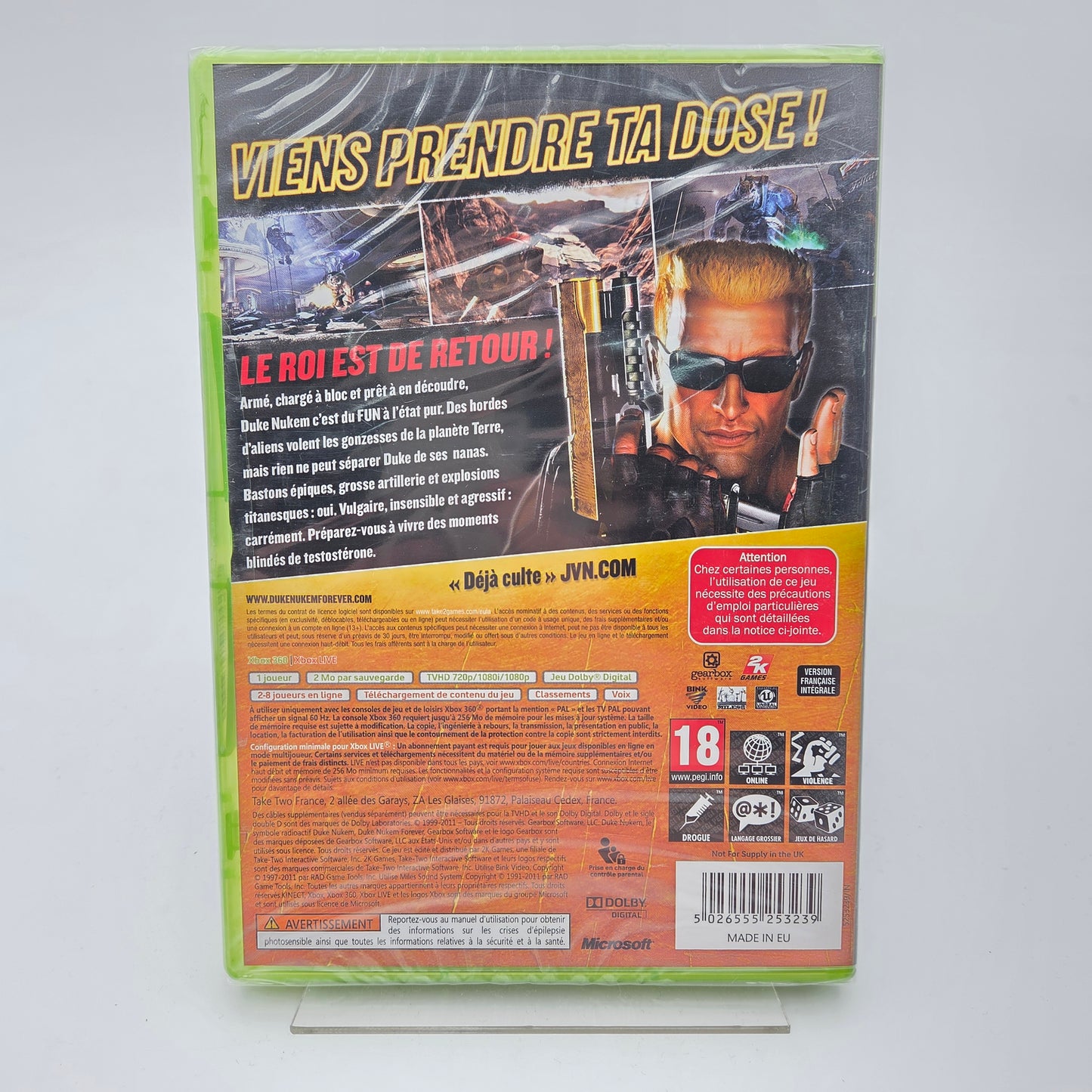 Duke Nukem Forever - Xbox 360 [NEUF]