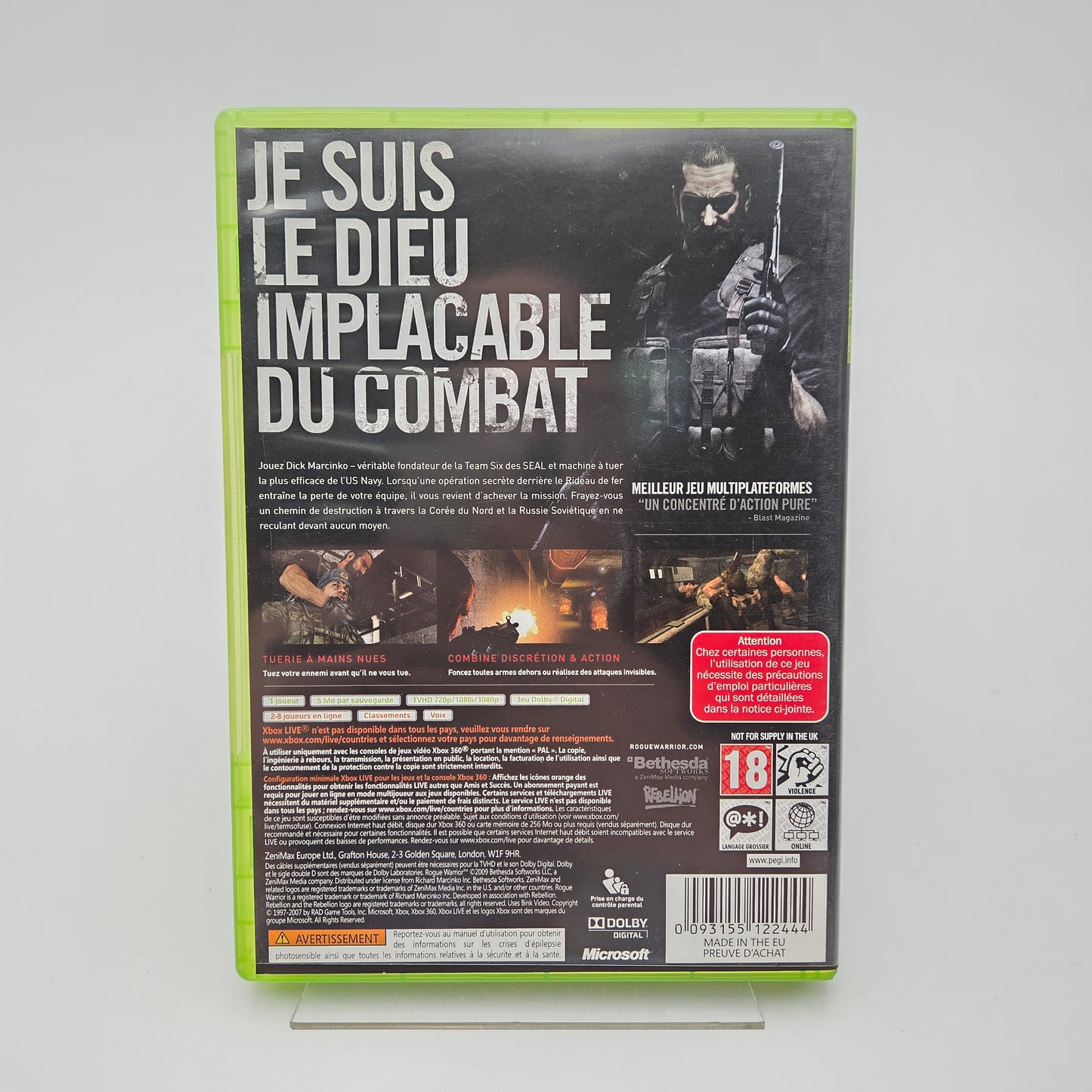 Rogue Warrior - Xbox 360