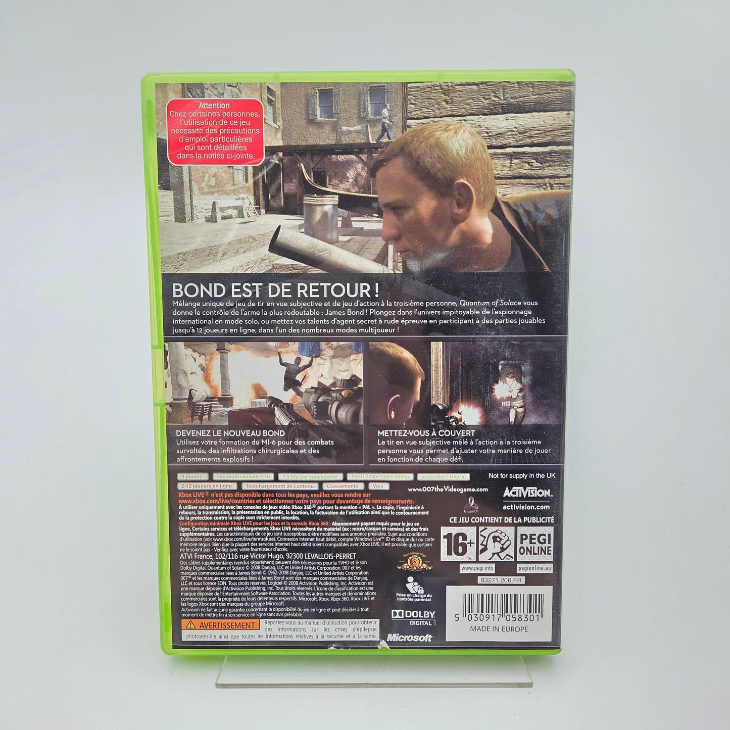 007 Quantum of Solace - Xbox 360