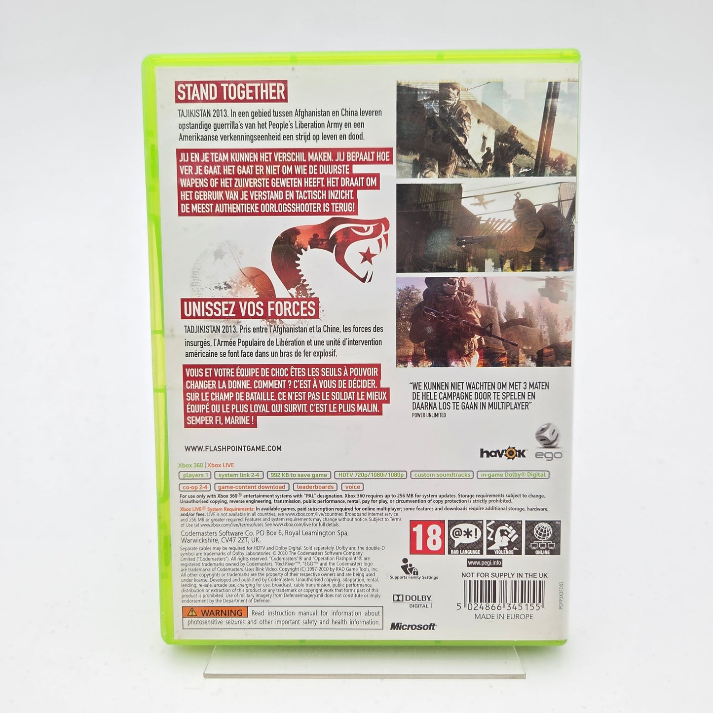 Operation Flashpoint Red River - Xbox 360