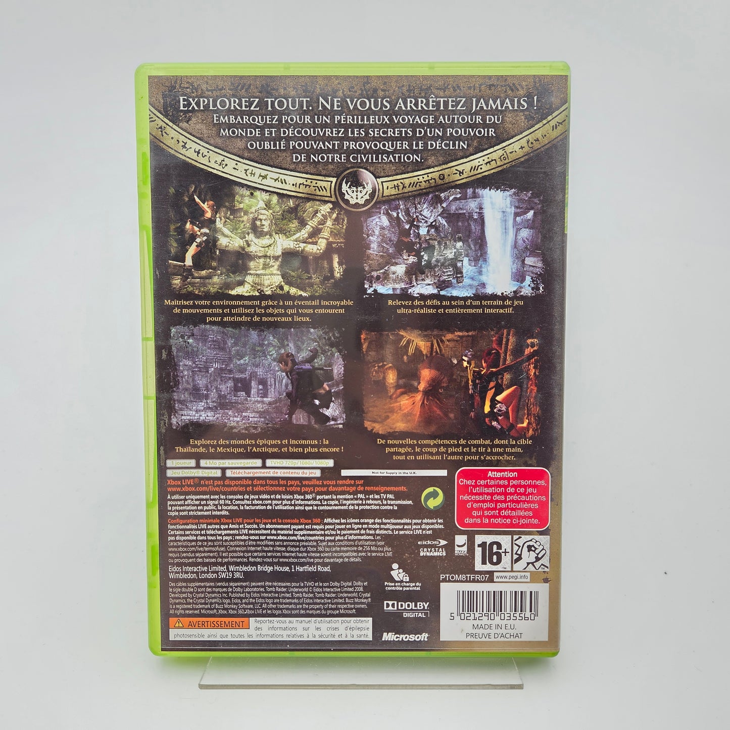Tomb Raider Underworld - Xbox 360