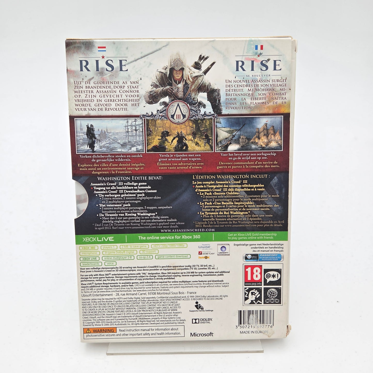 Assassin's Creed III Washington Edition - Xbox 360