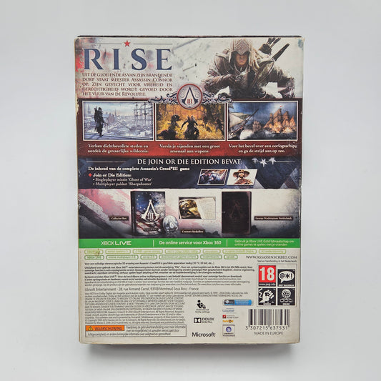 Assassin's Creed III Join or Die Edition - Xbox 360