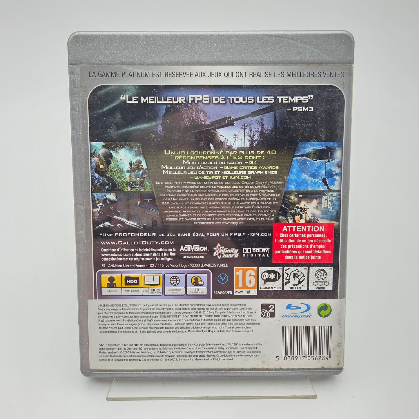 Call of Duty 4 Modern Warfare - Playstation 3