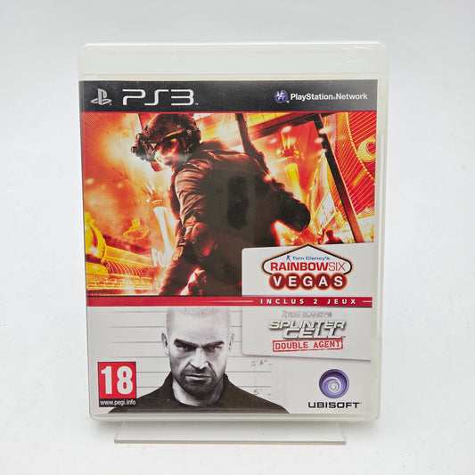 Rainbow Six Vegas & Splinter Cell Double Agent - Playstation 3