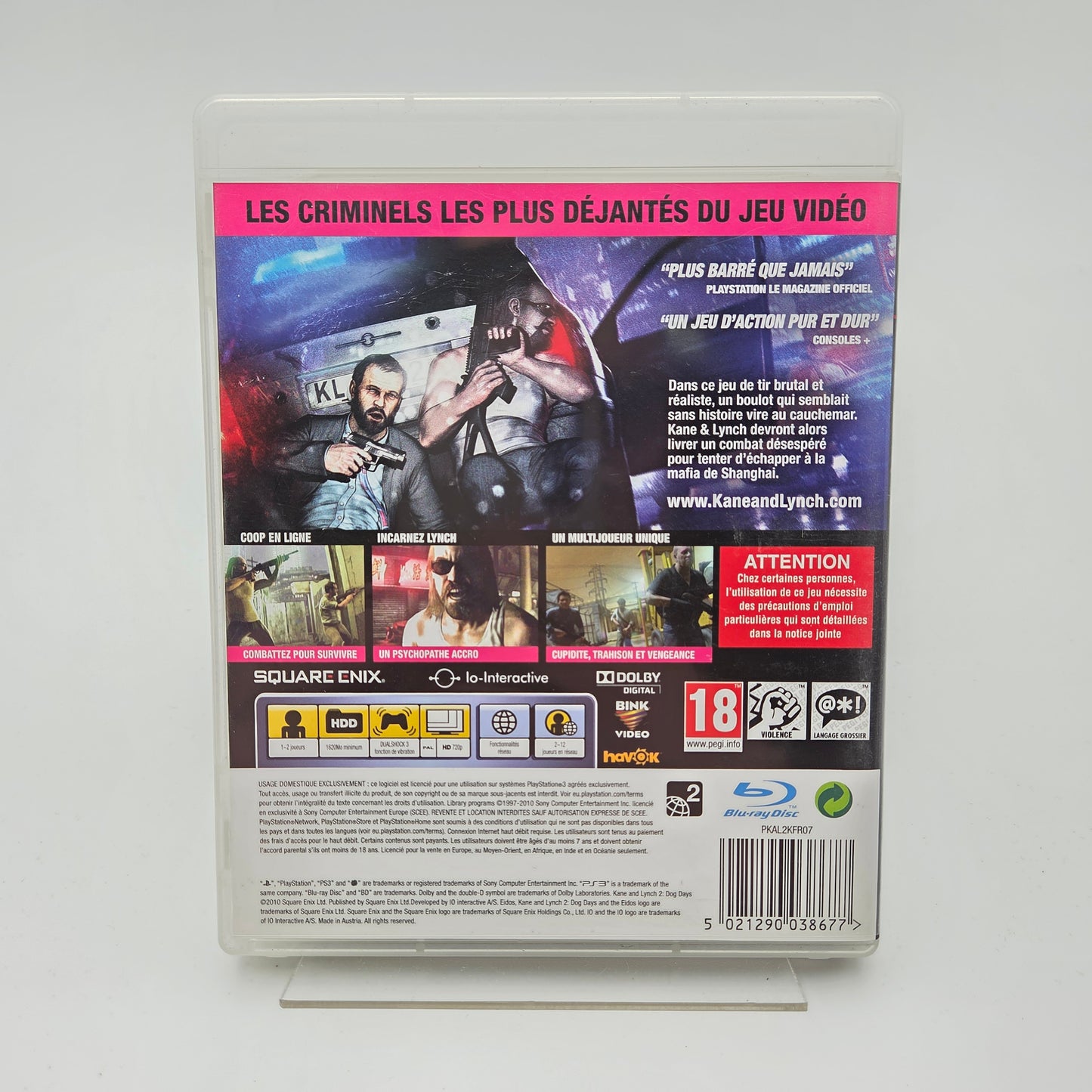 Kane & Lynch 2 Dog Days - Playstation 3