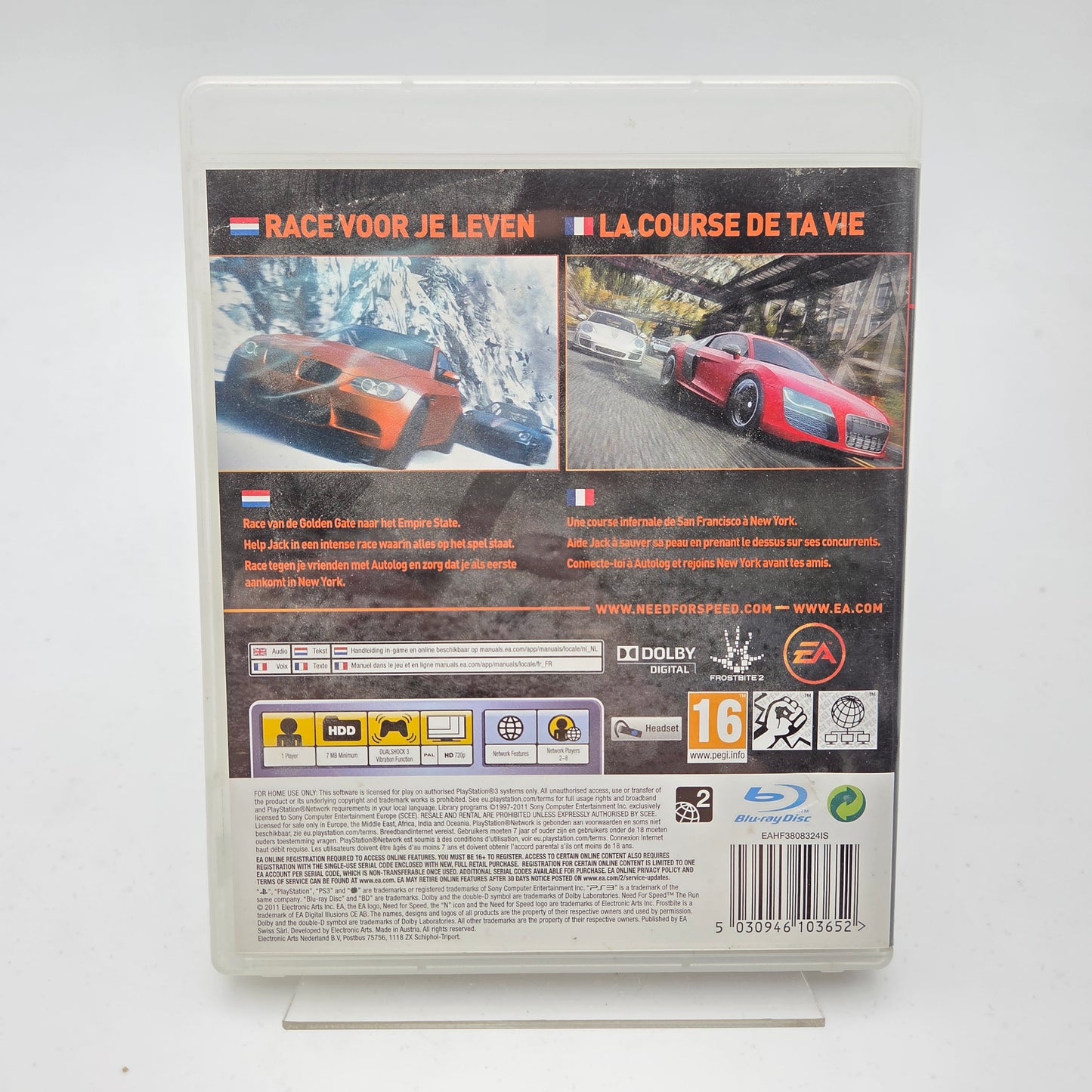 Need for Speed The Run - Playstation 3