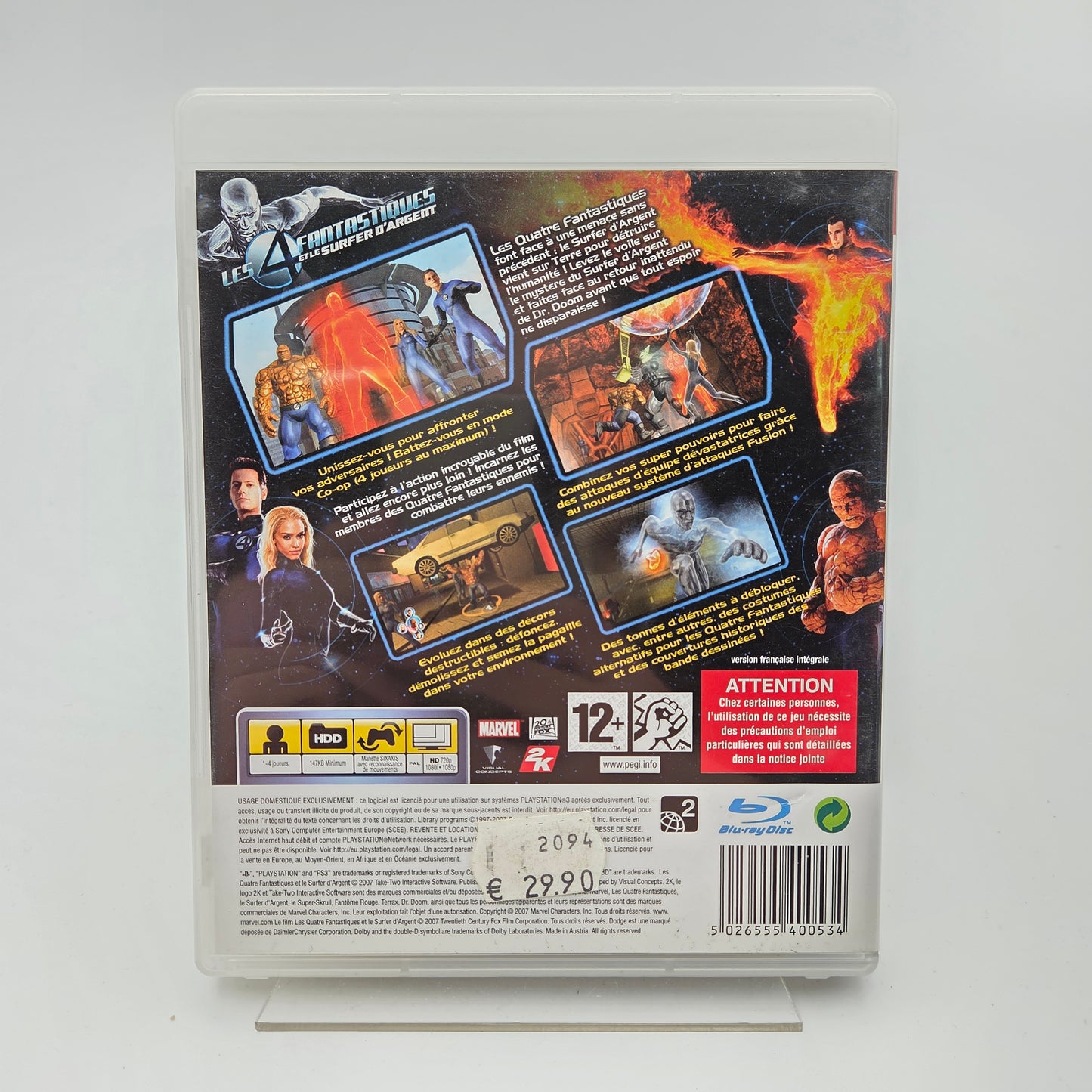 Les 4 Fantastiques et le Surfer d'Argent - Playstation 3