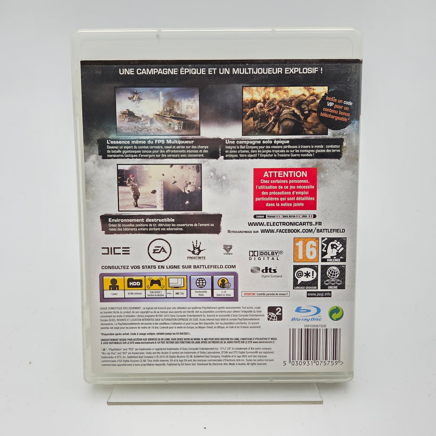 Battlefield Bad Company 2 - Playstation 3