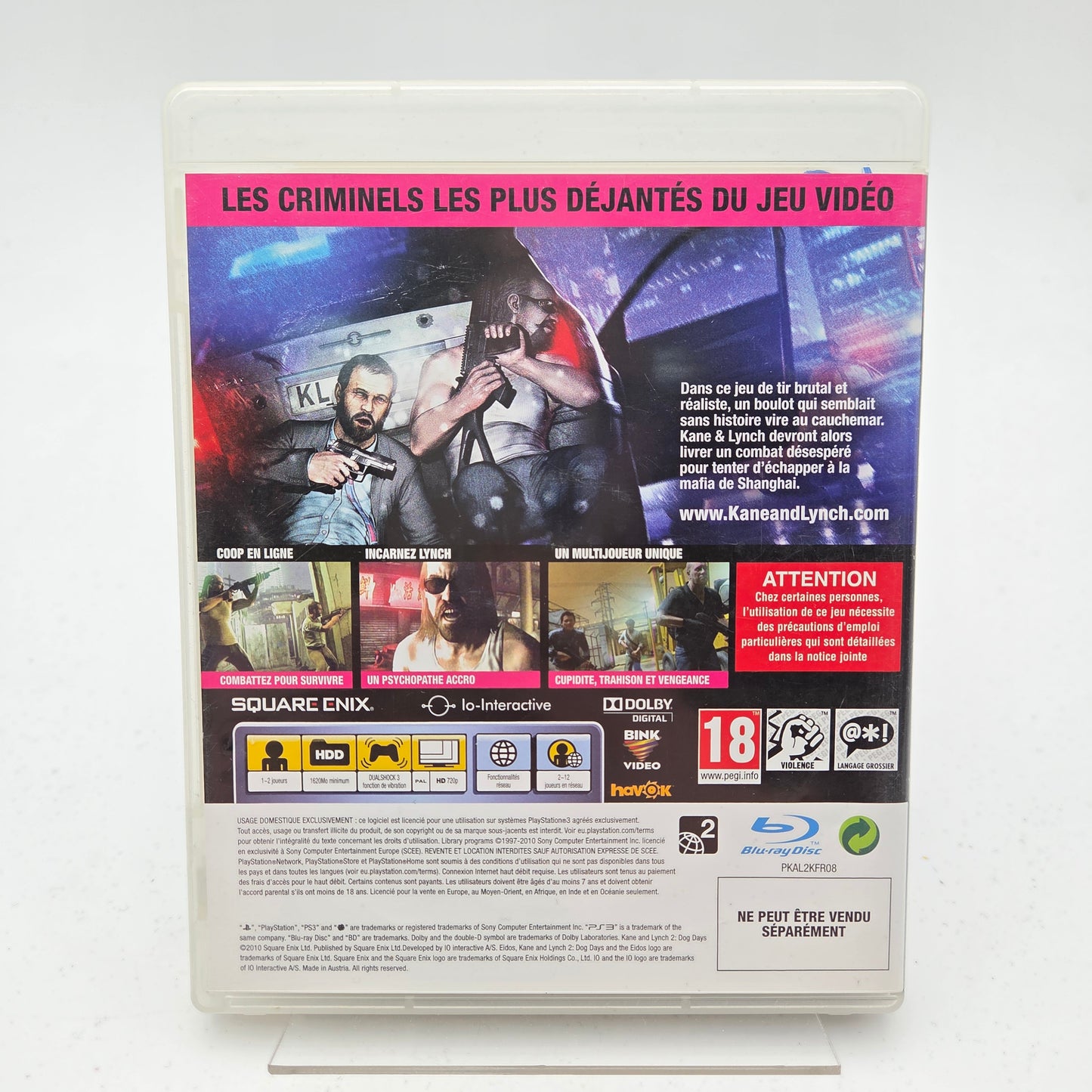 Kane & Lynch 2 - Playstation 3