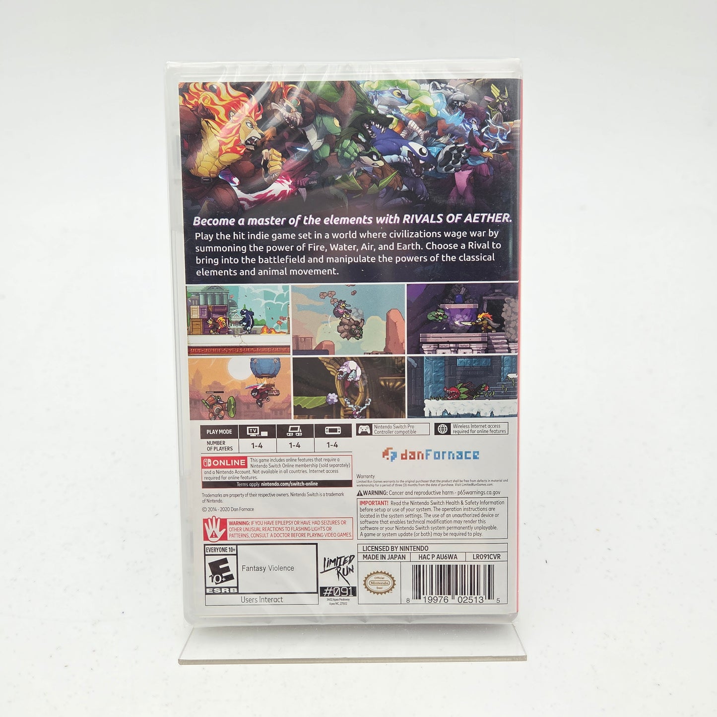 Rivals of Aether - Nintendo Switch [NEUF]