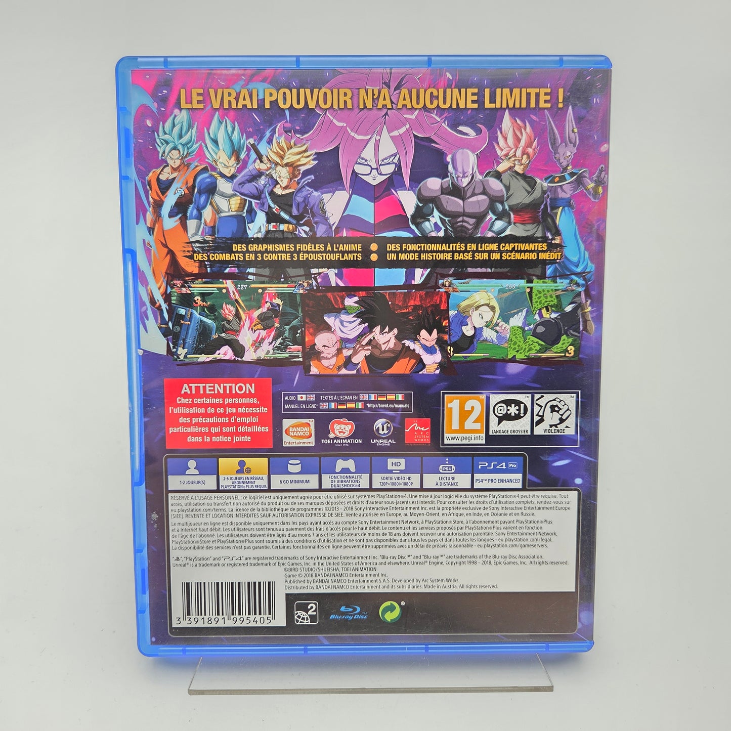 Dragon Ball Fighter Z - Playstation 4