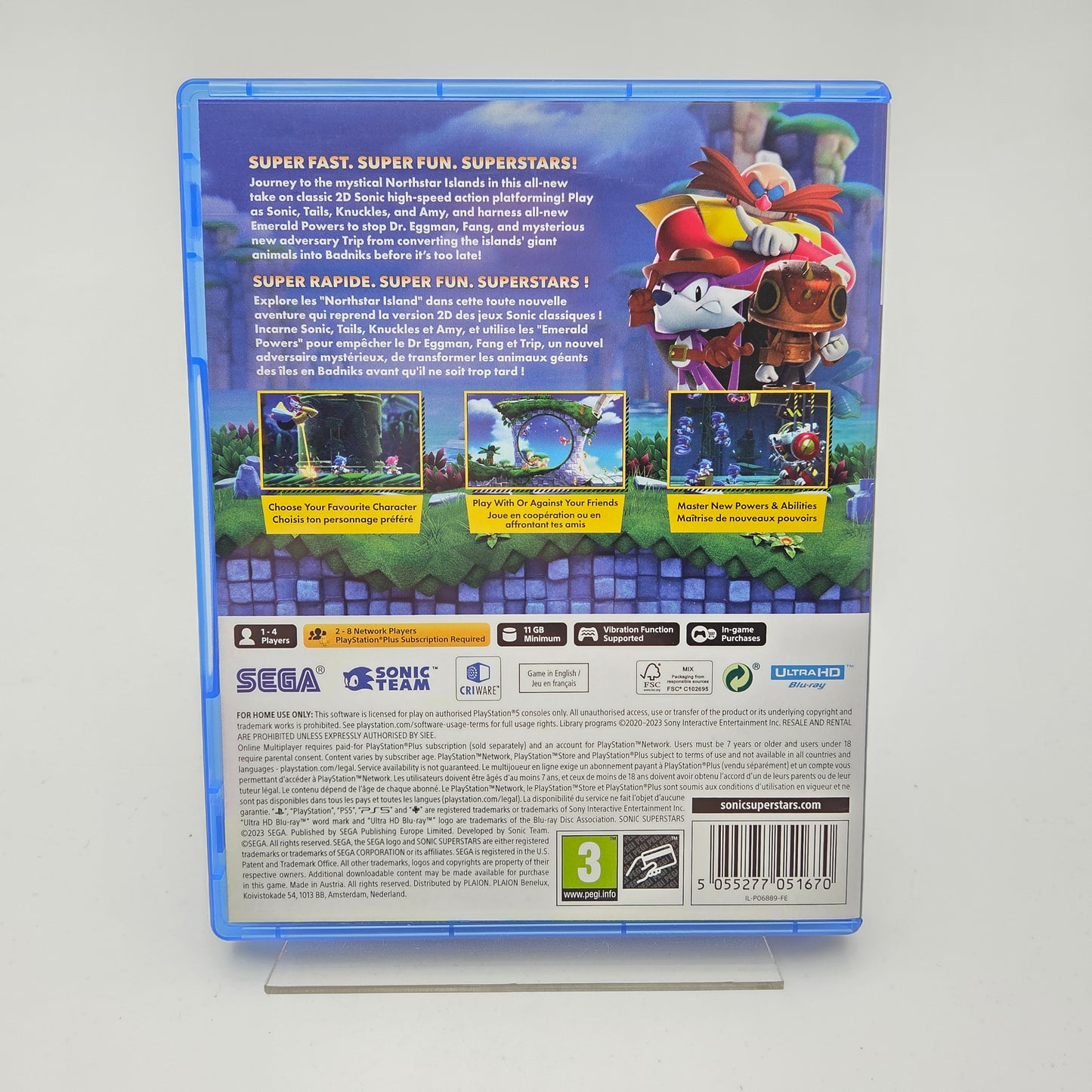 Sonic Superstars - Playstation 5 [USED]