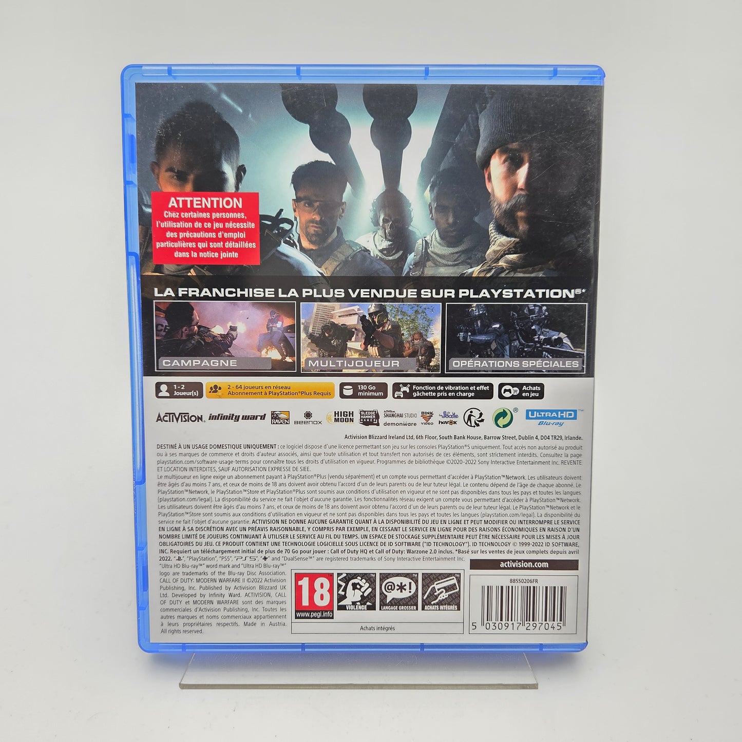 CALL OF DUTY MODERN WARFARE 2 - Playstation 5 [USED]