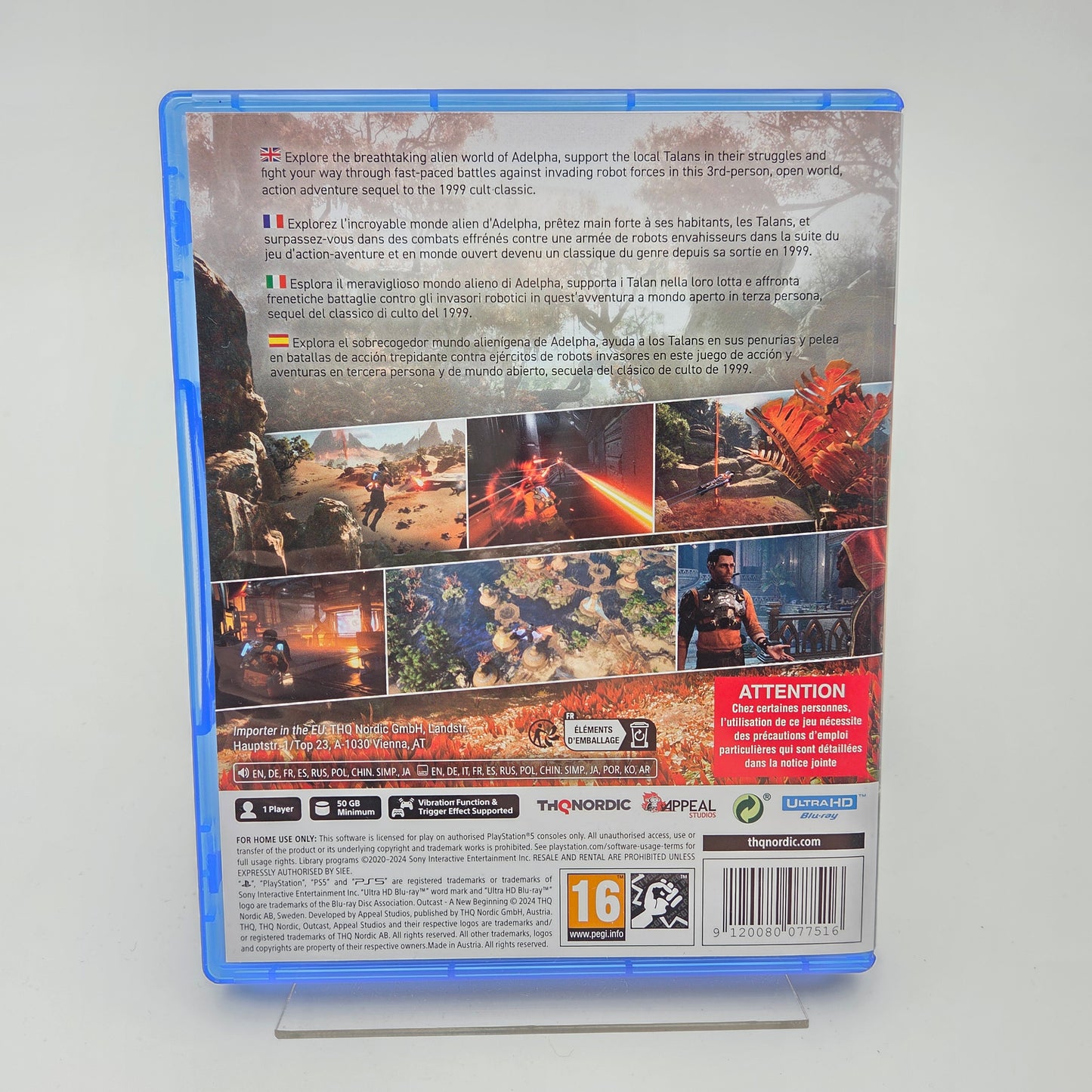 OUTCAST - Playstation 5 [USED]