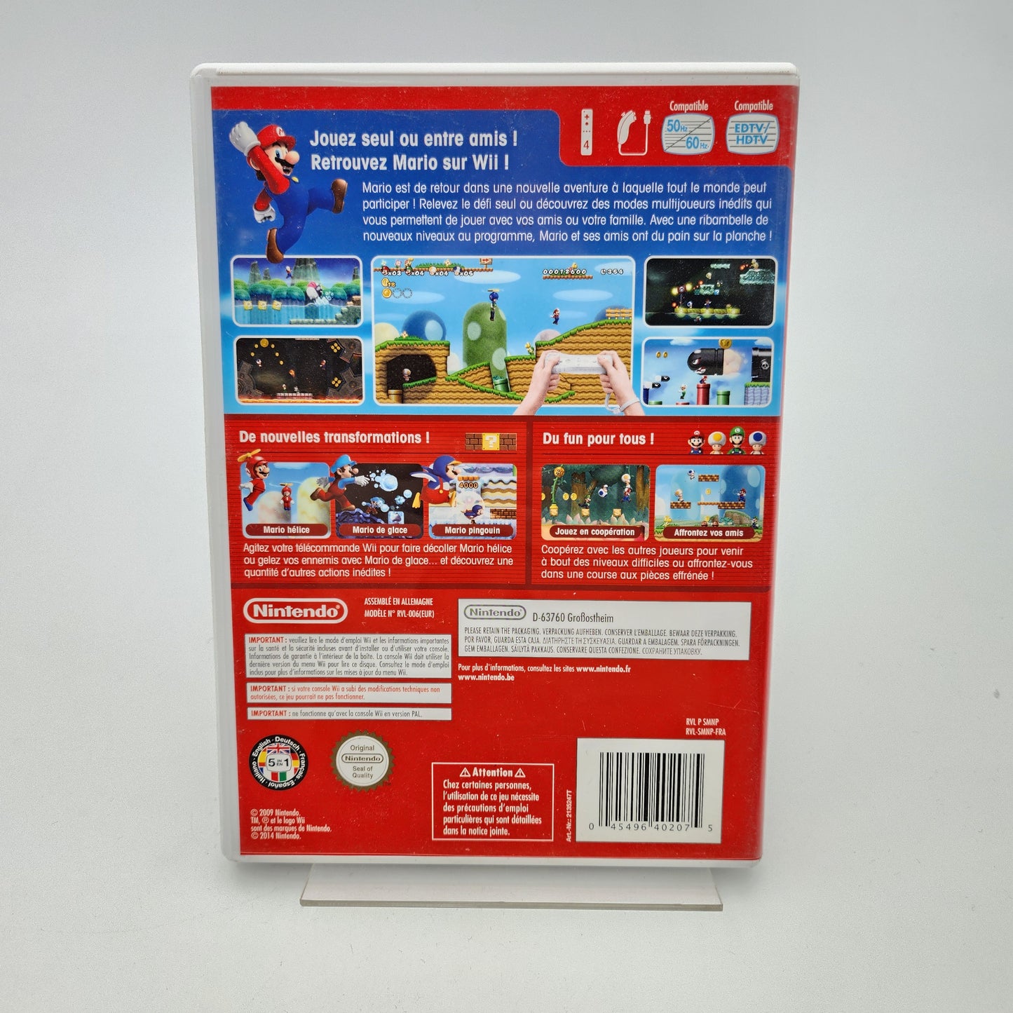 New Super Mario Bros Wii - Nintendo Wii