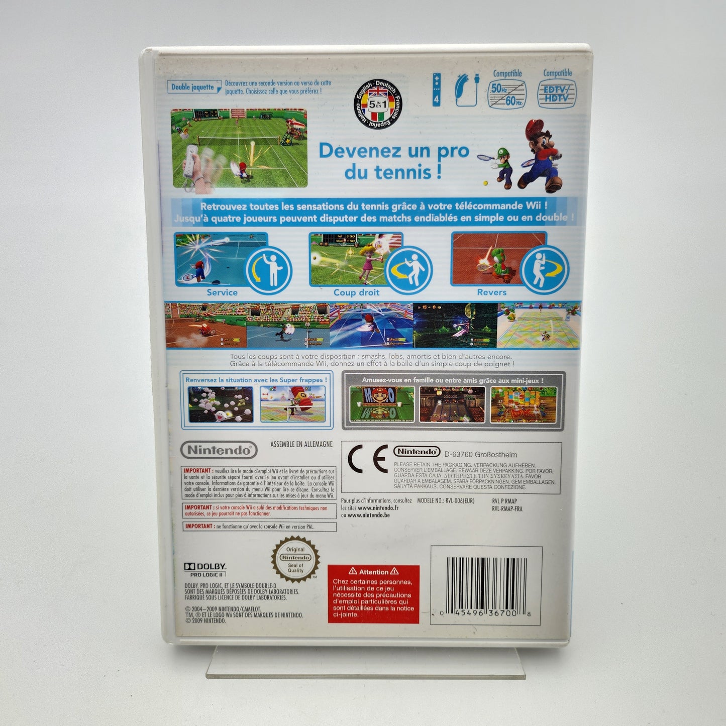 Mario Power Tennis - Nintendo Wii