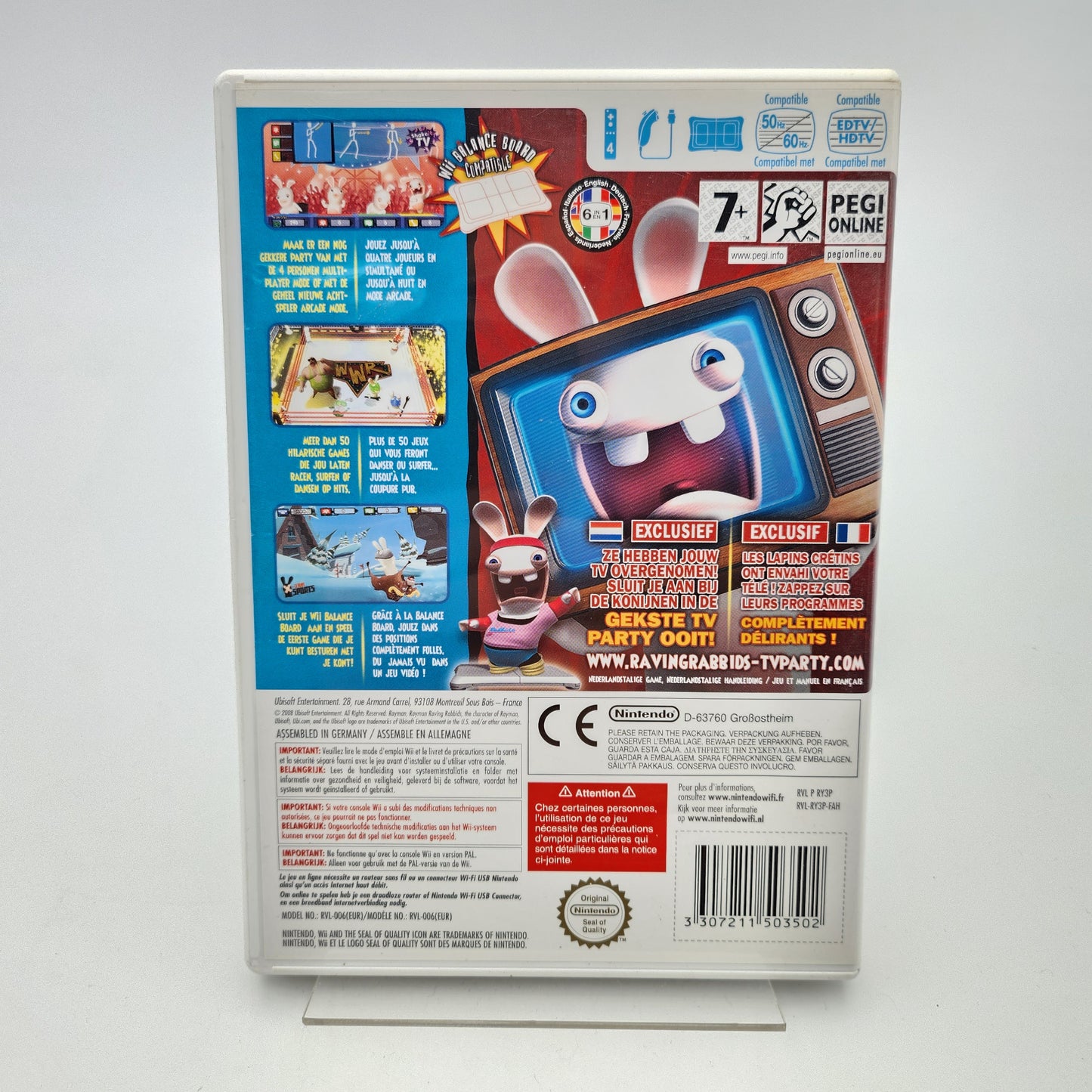 Rayman Raving Rabbids TV Party - Nintendo Wii