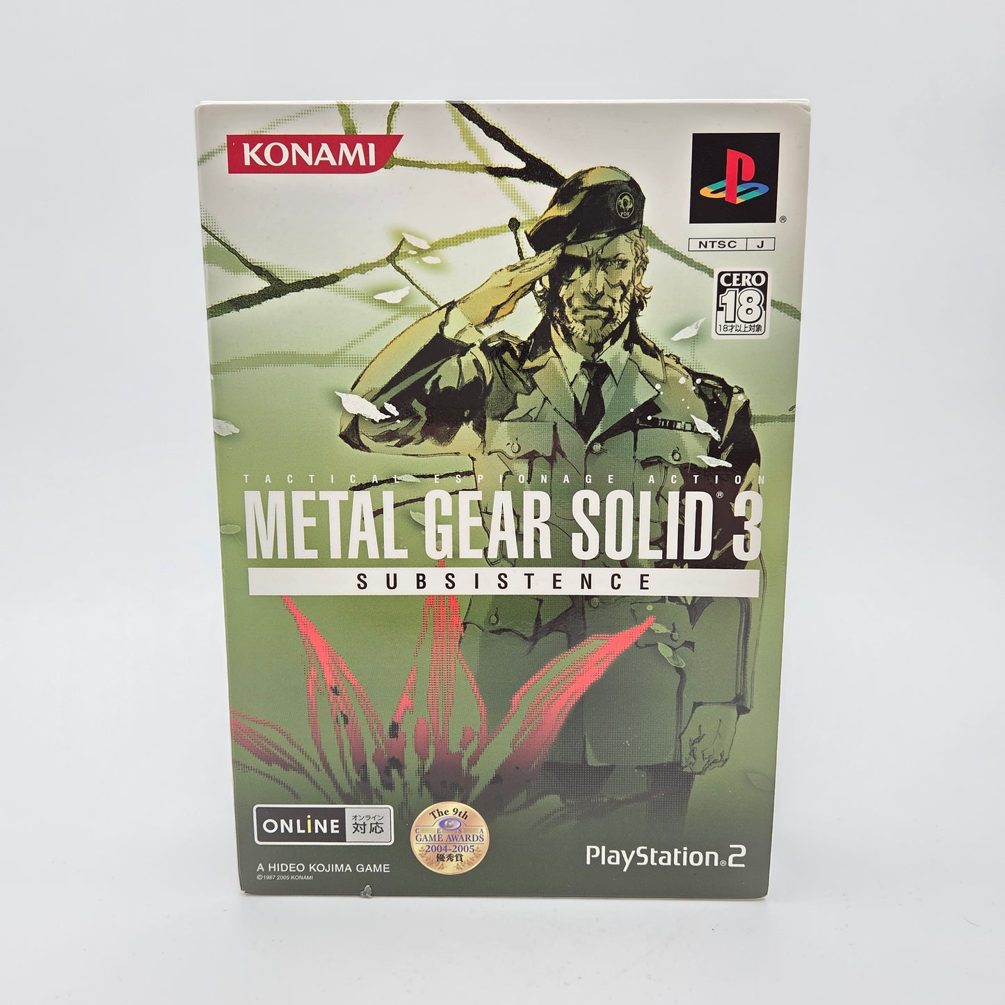 Metal Gear Solid 3 Subsistence - Playstation 2 JAP